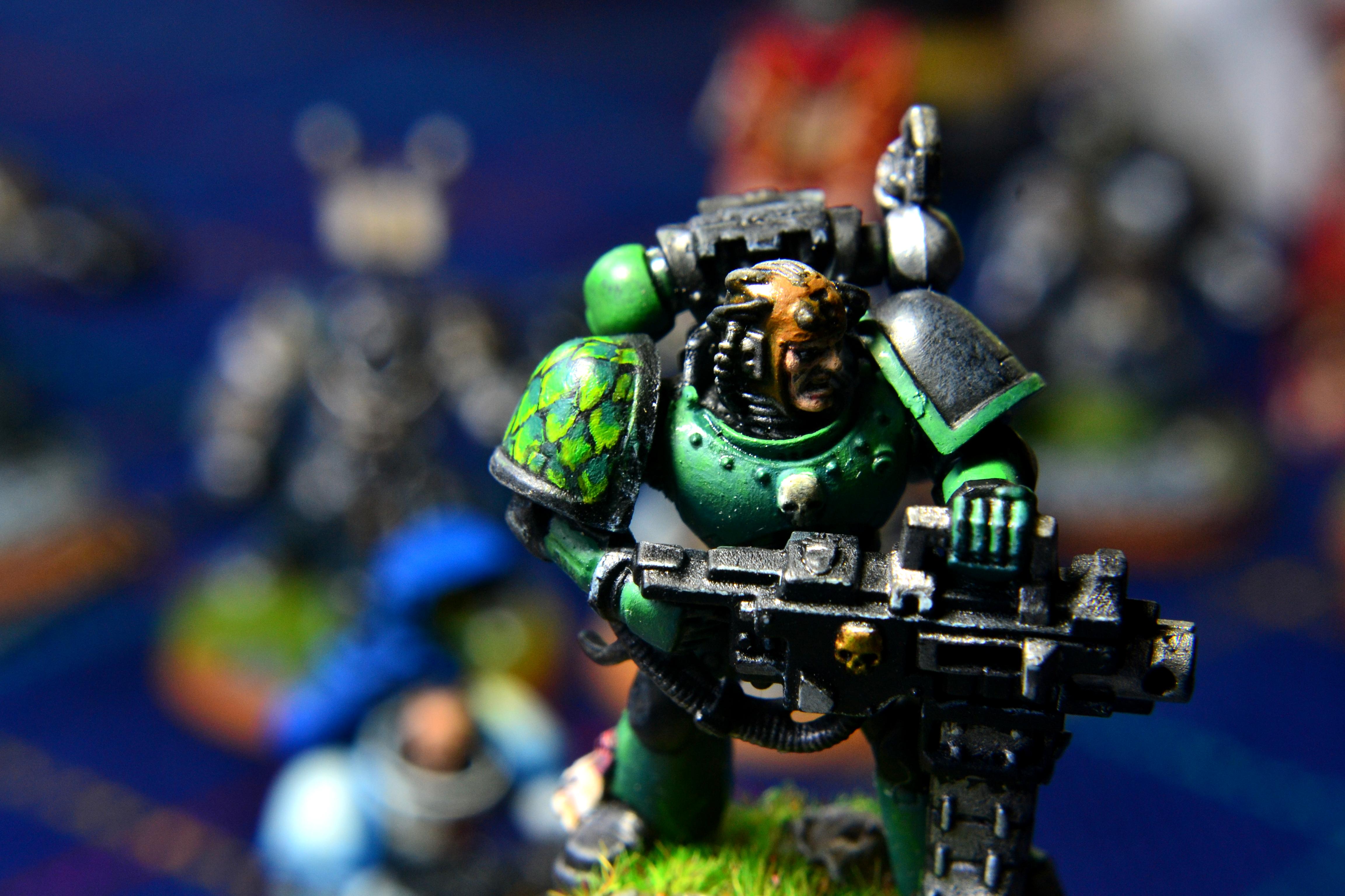Deathwatch, Salamander, Spaca Marine, Space Marines