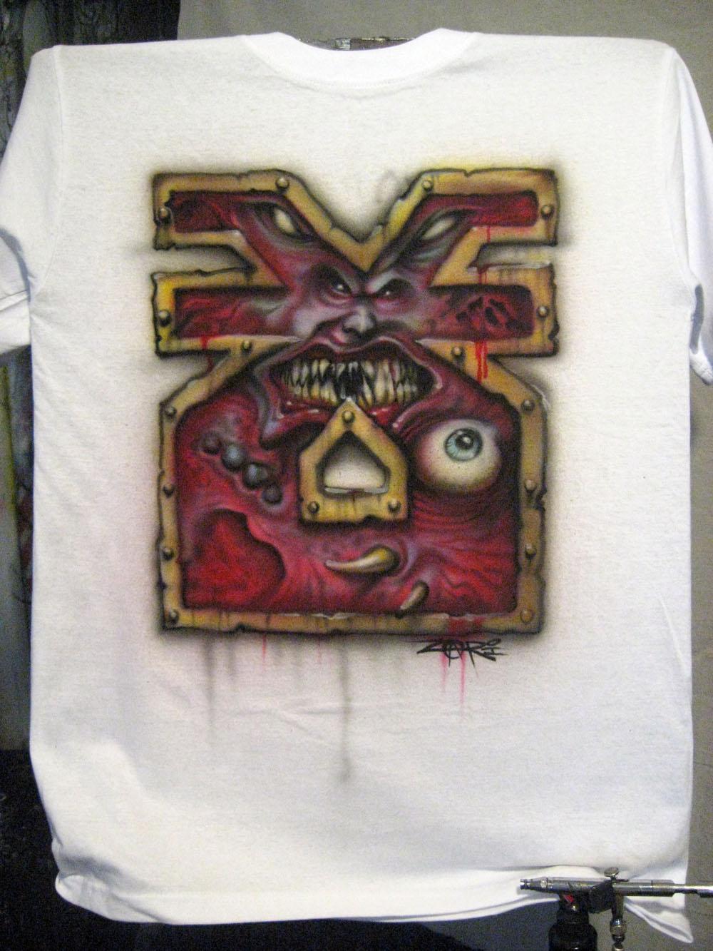 Blood, Chaos, Khorne Symbol, T-shirt, Warp