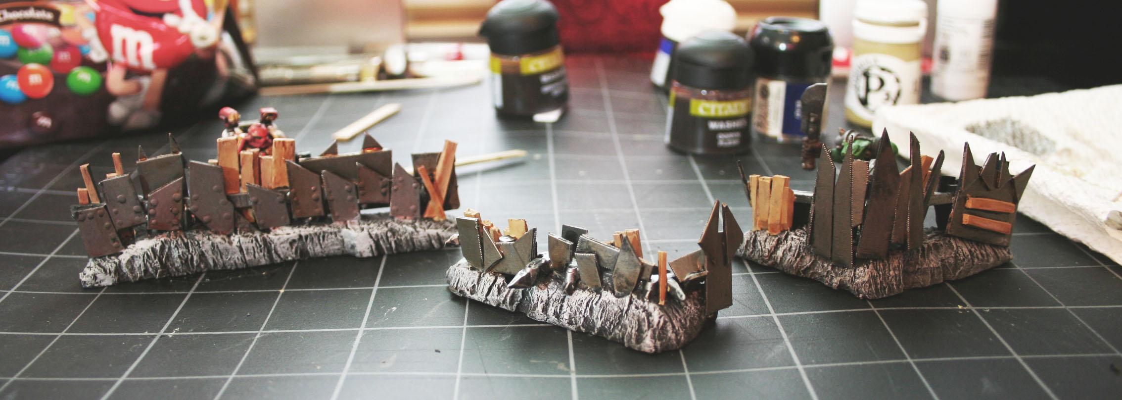 Barricades, Fortifications, Orkifications, Orks, Terrain