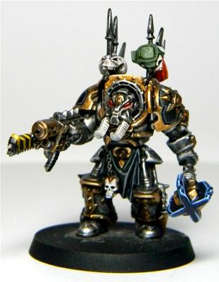 Chaos, Iron Warriors, Space Marines, Terminator Armor