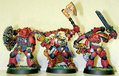 Berserkers, Chaos Space Marines, Khorne, Space Wolves