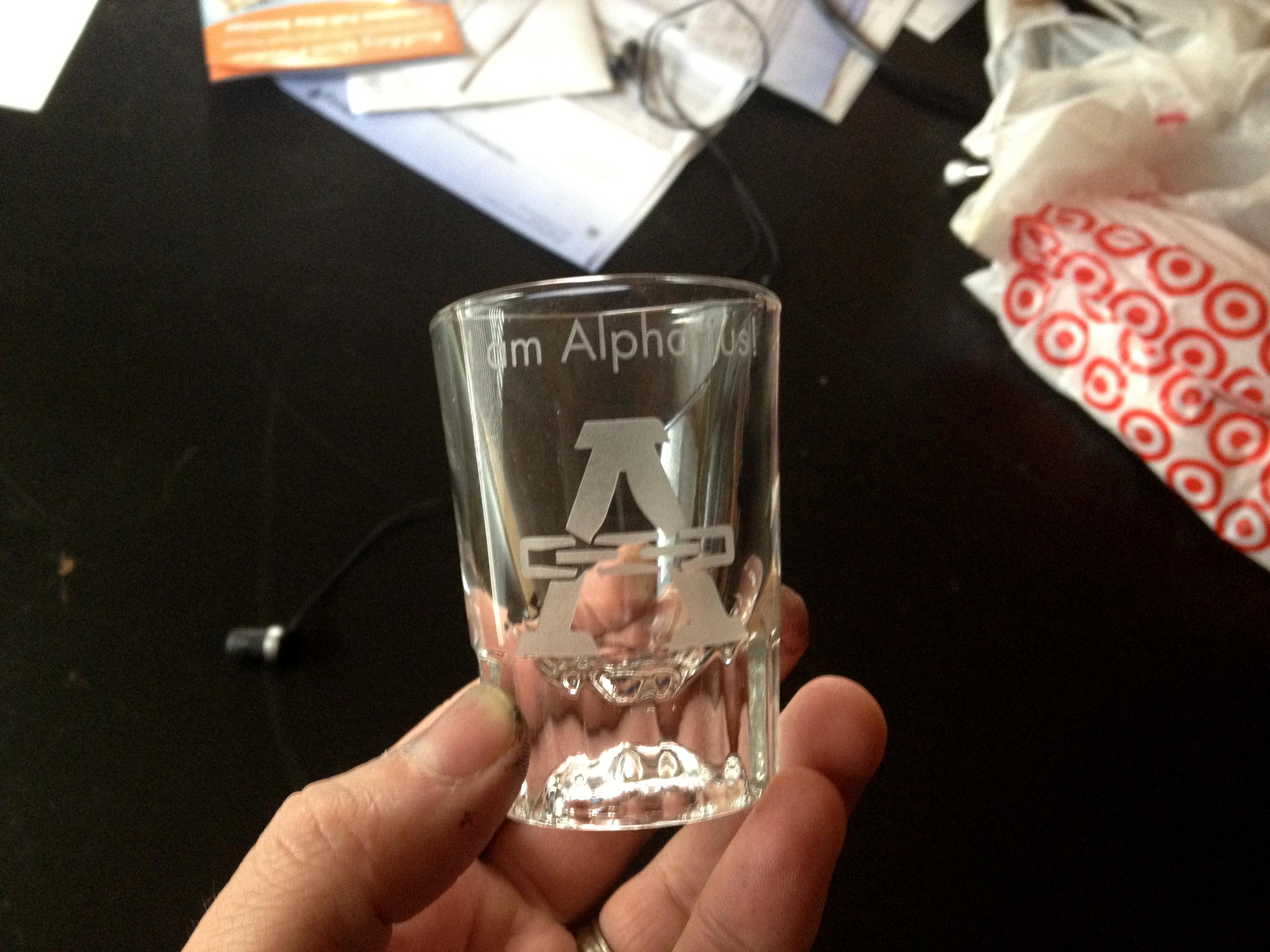 DD3 Shot Glass