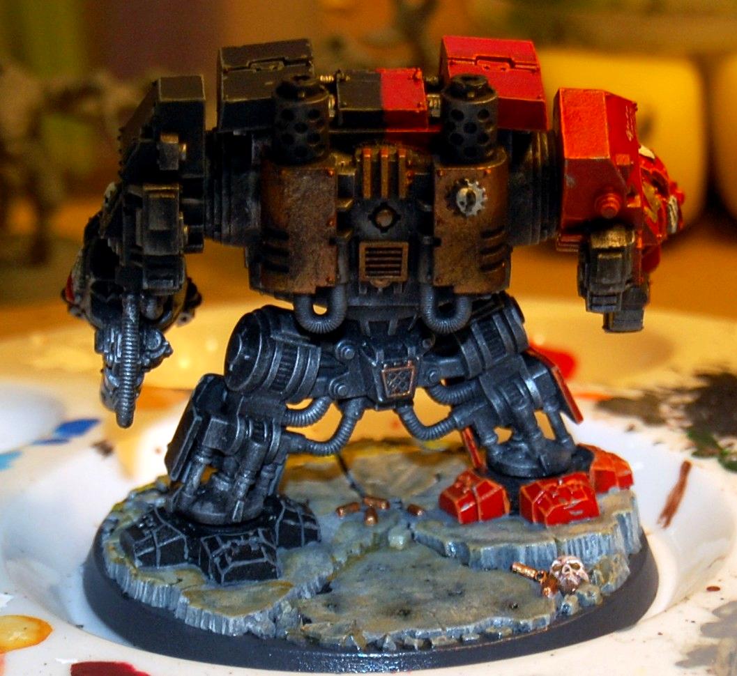 Angels Sanguine, Blood Angels, Dreadnought, Furioso, Space Marines, Warhammer 40,000