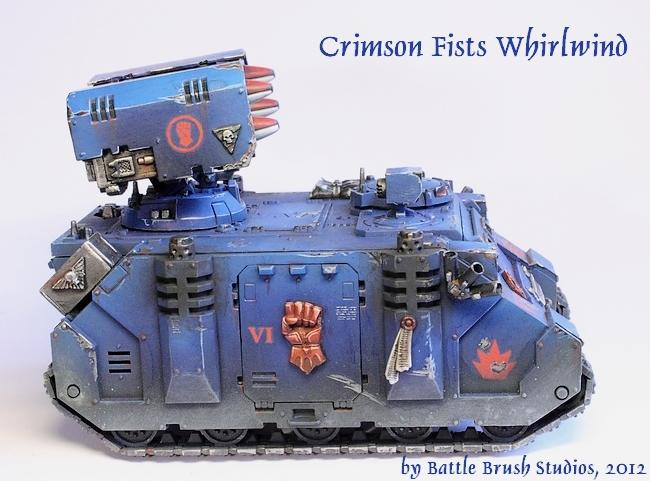 Crimson Fists, Space Marines, Warhammer 40,000, Whirlwind