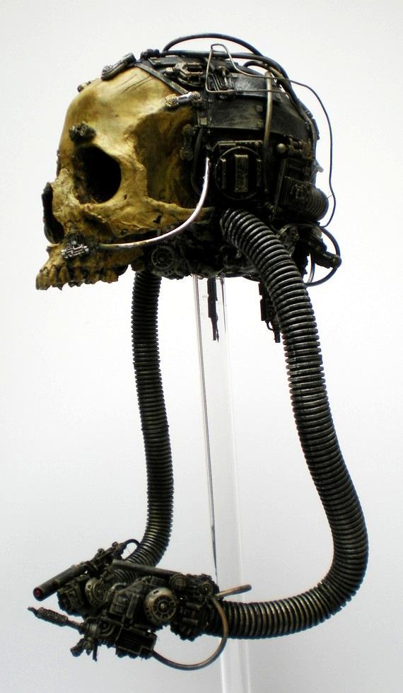 Imperial, Life Size, Servo, Skull, Space, Space Marines, Warhammer Fantasy