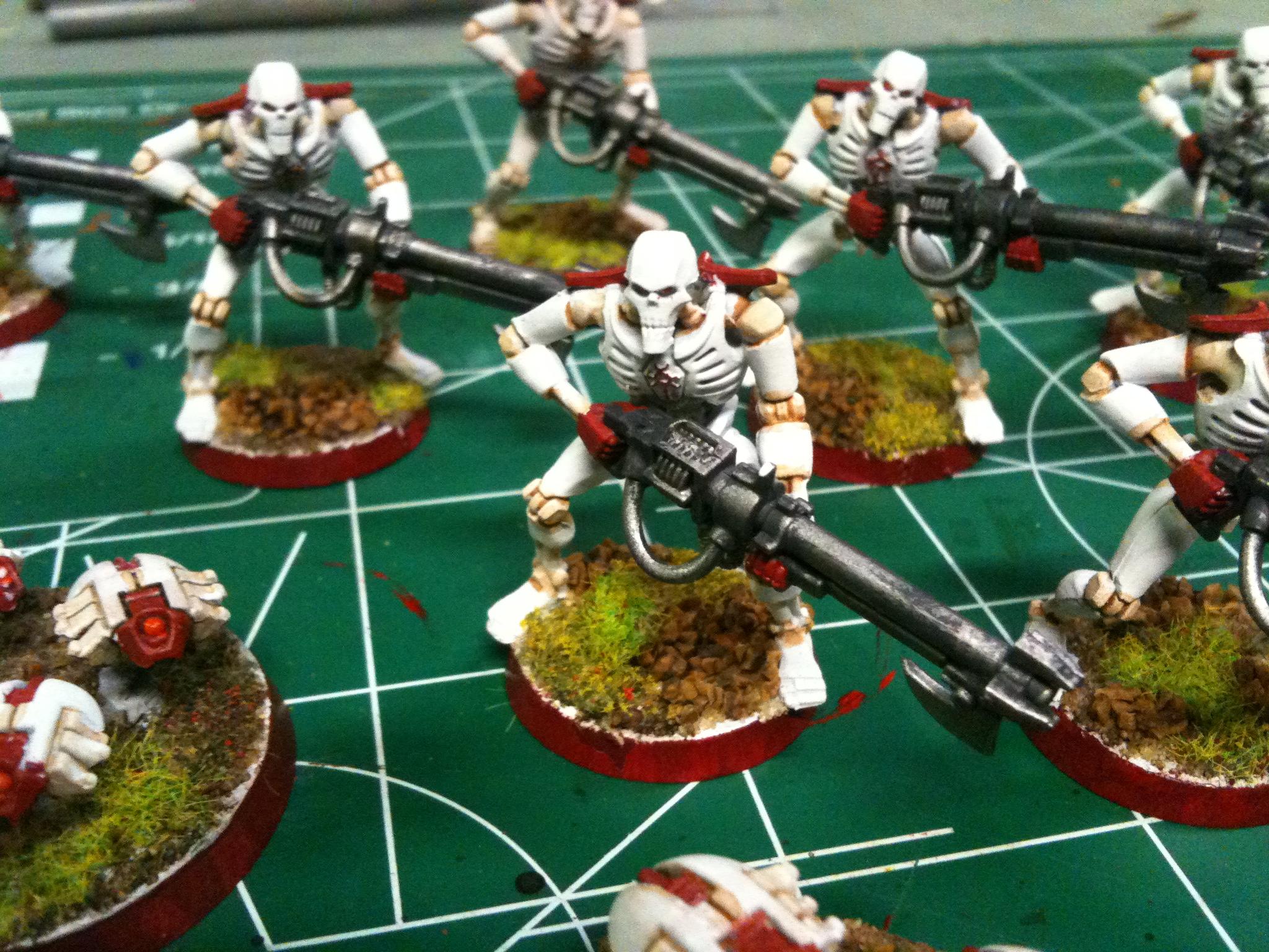 Necrons, Scarabs, Warriors