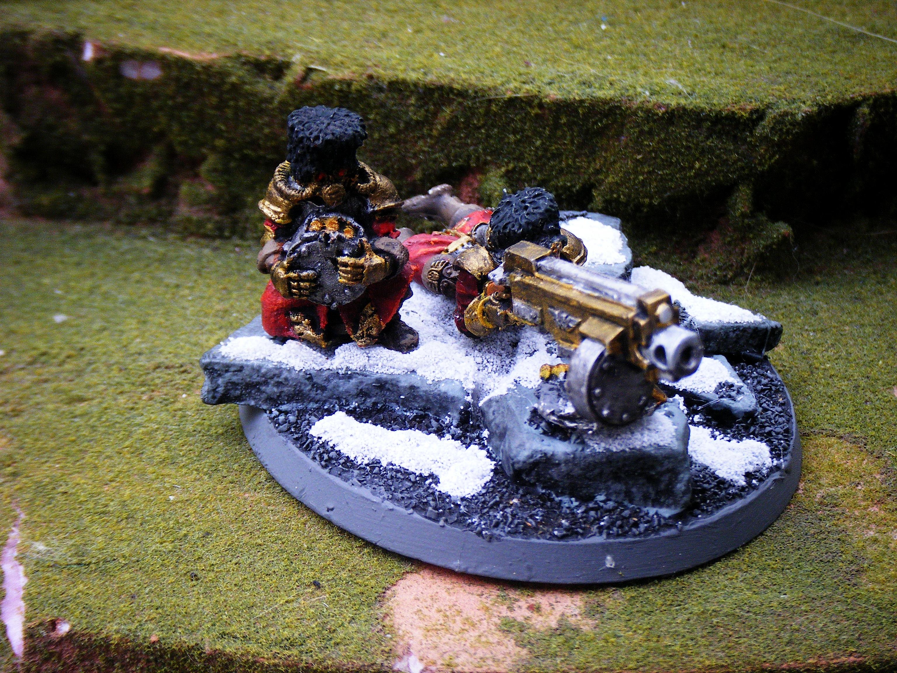 Imperial Guard, heavy bolter team 2