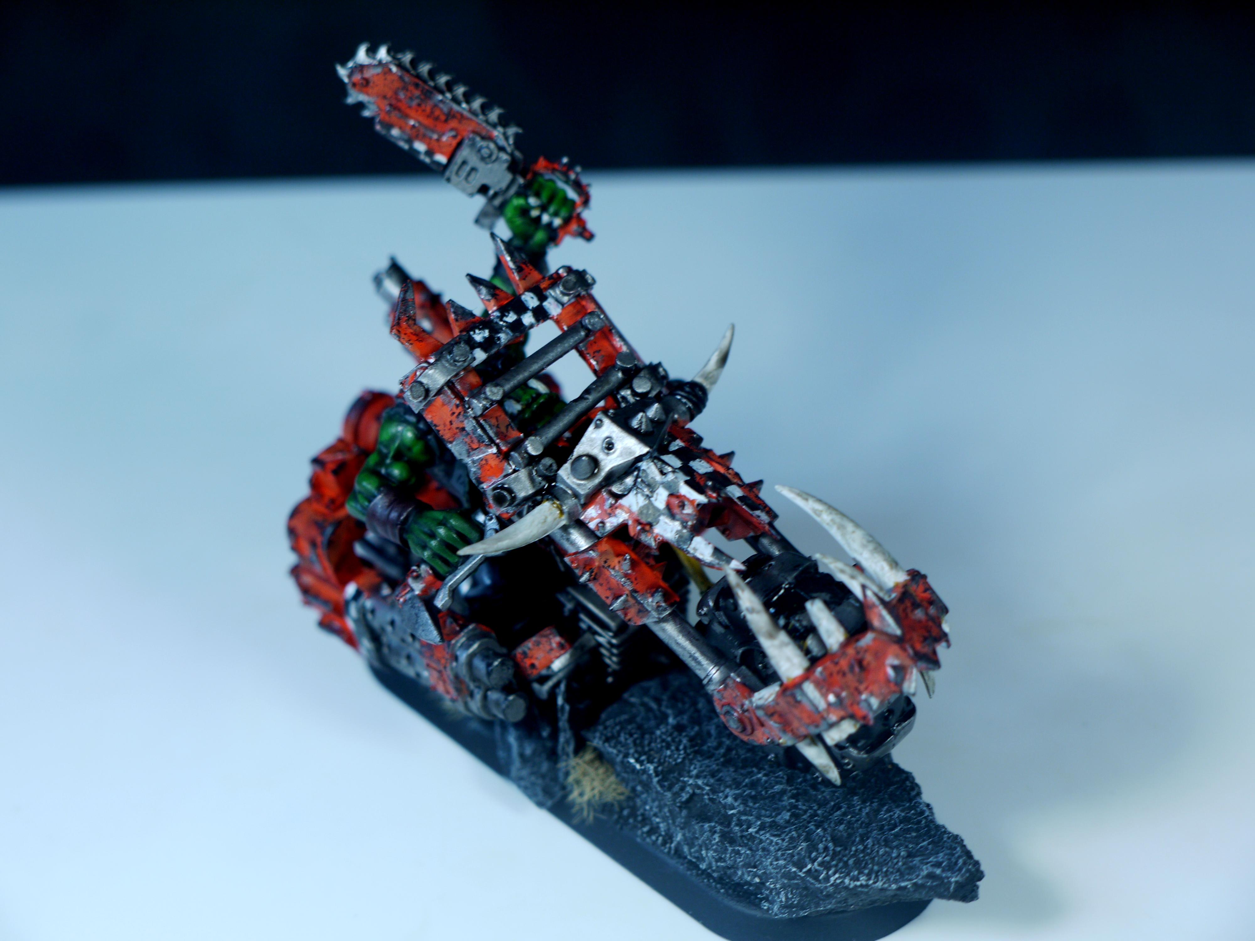 Bike, Fast, Orange, Orks, Speed