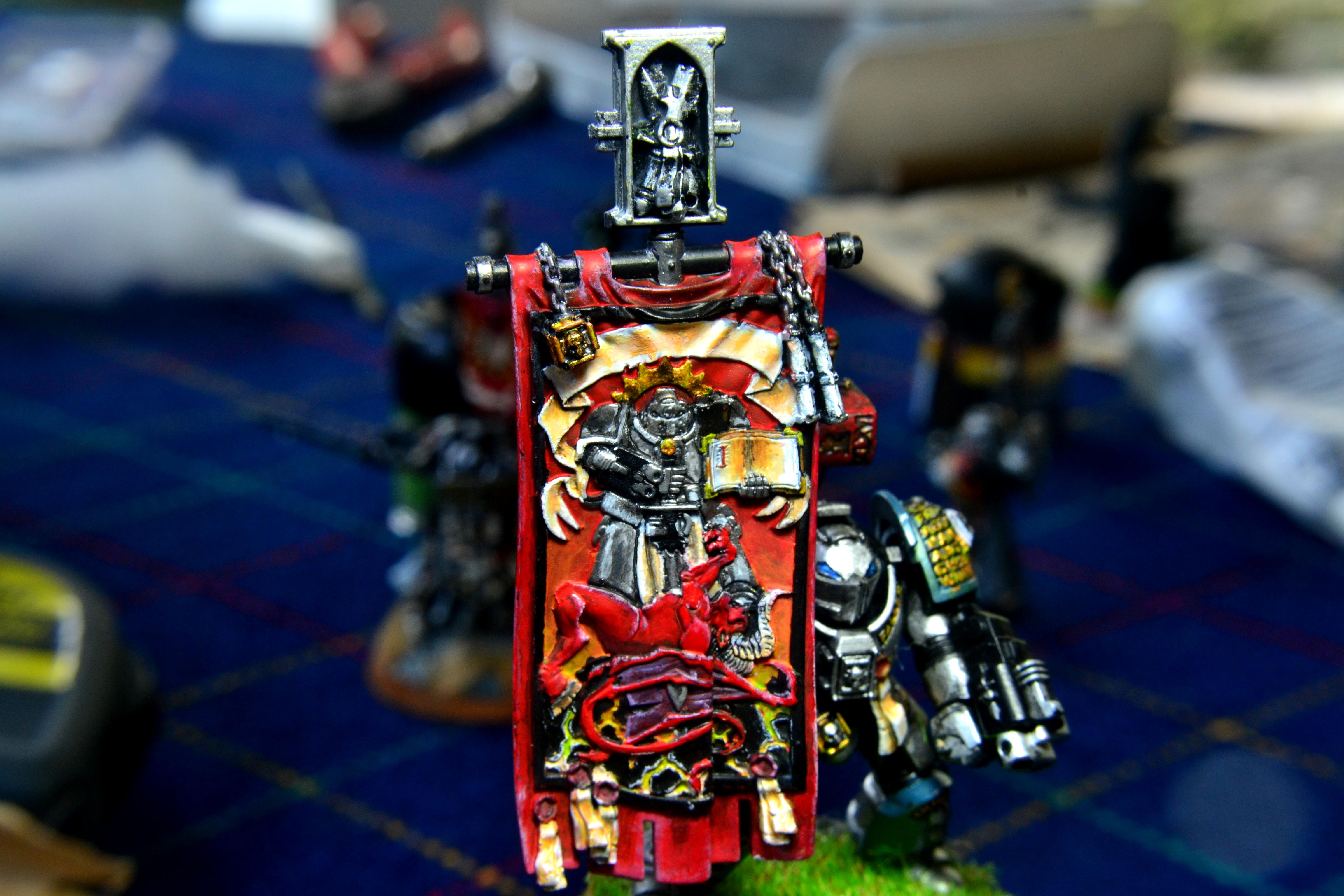 Banner, Gk, Grey Knights, Paladin