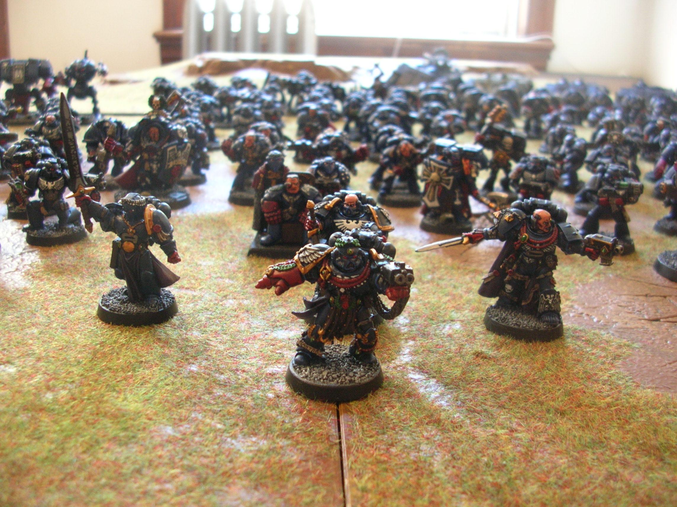 Crimson Fists, Space Marines, Whole Army