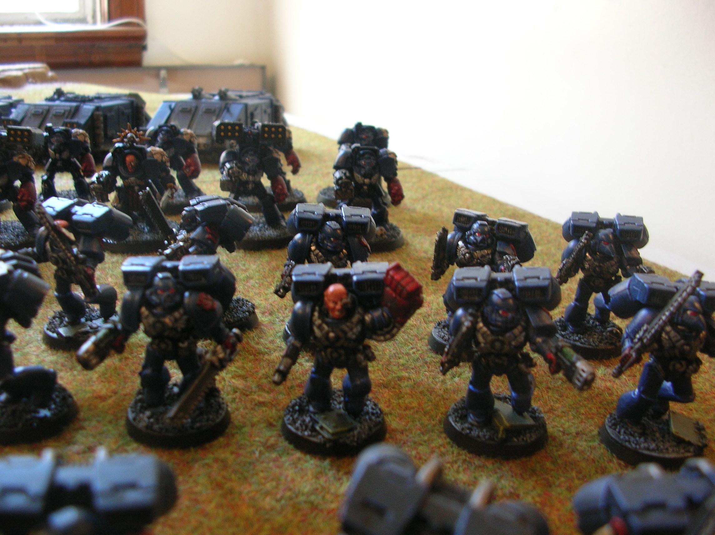 Crimson Fists, Space Marines, Whole Army