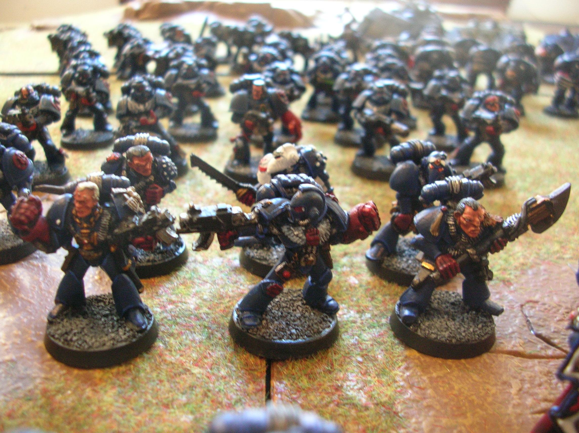 Crimson Fists, Space Marines, Whole Army