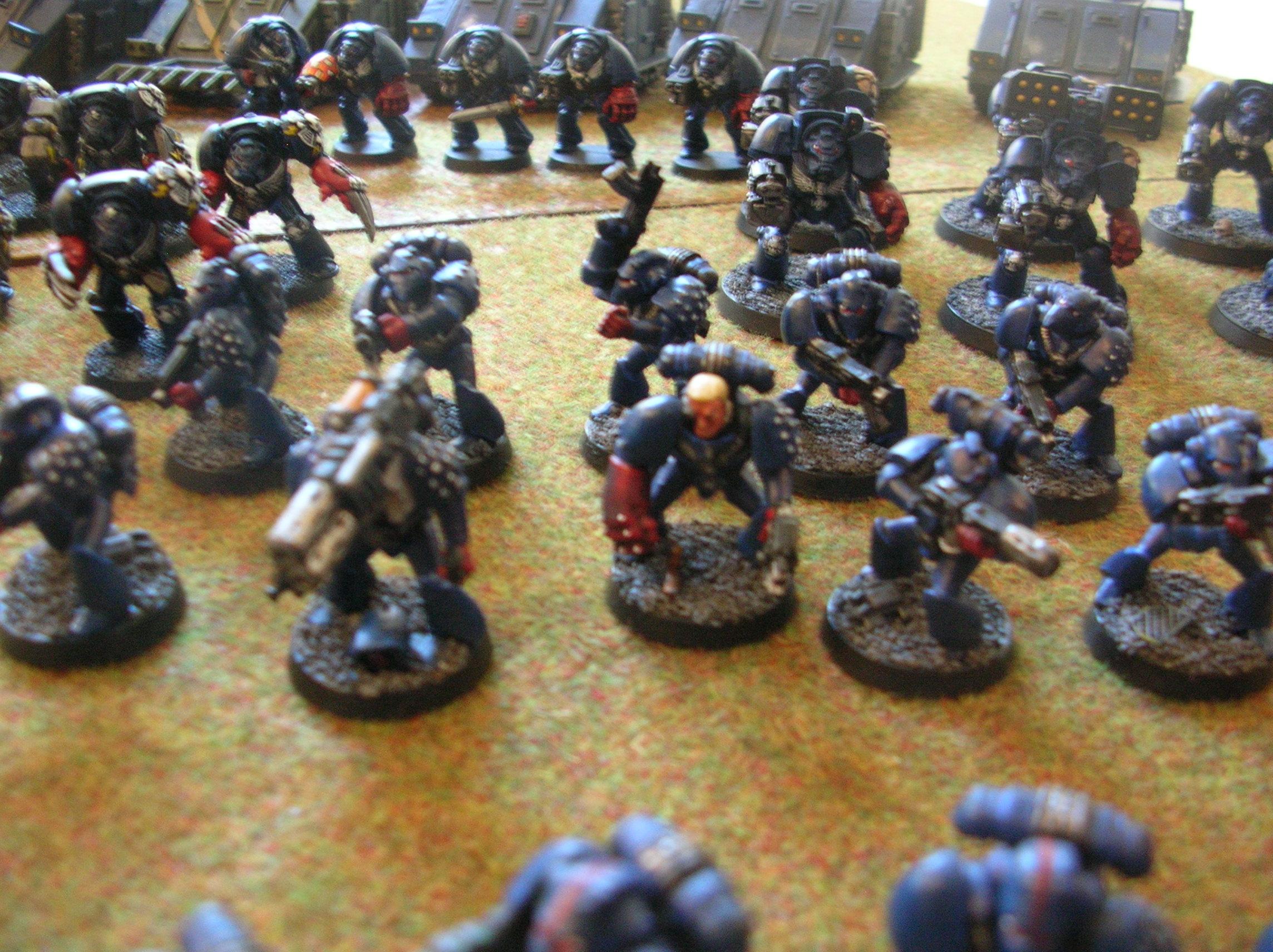 Crimson Fists, Space Marines, Whole Army