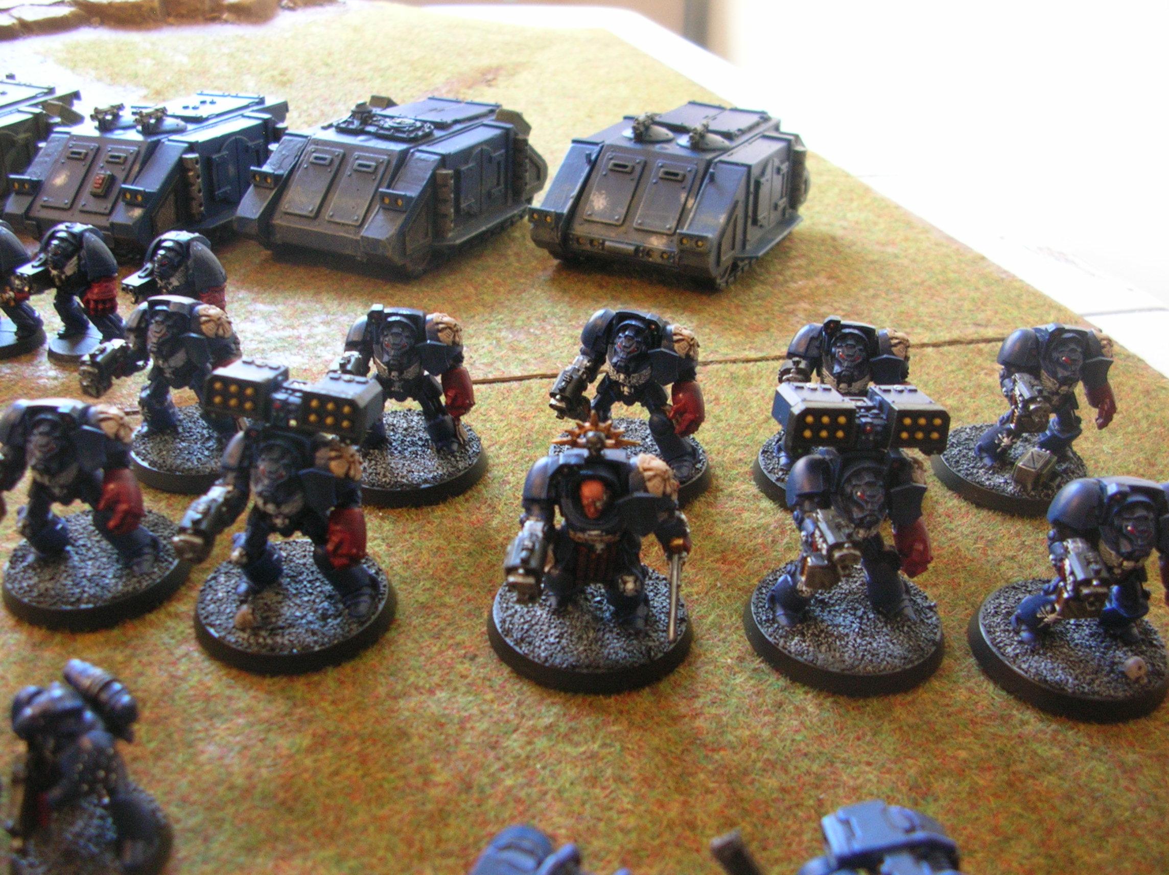 Crimson Fists, Space Marines, Whole Army