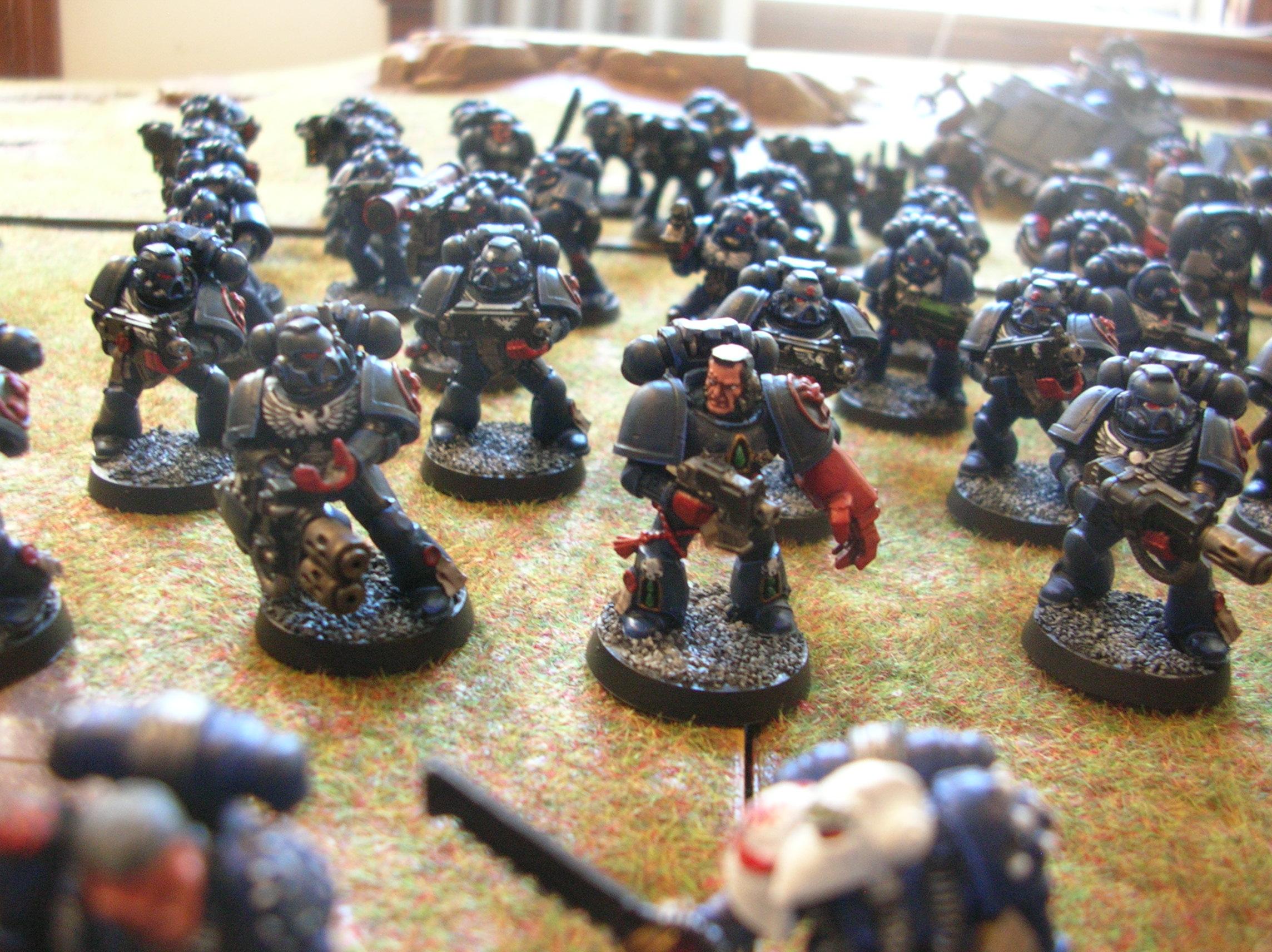 Crimson Fists, Space Marines, Whole Army