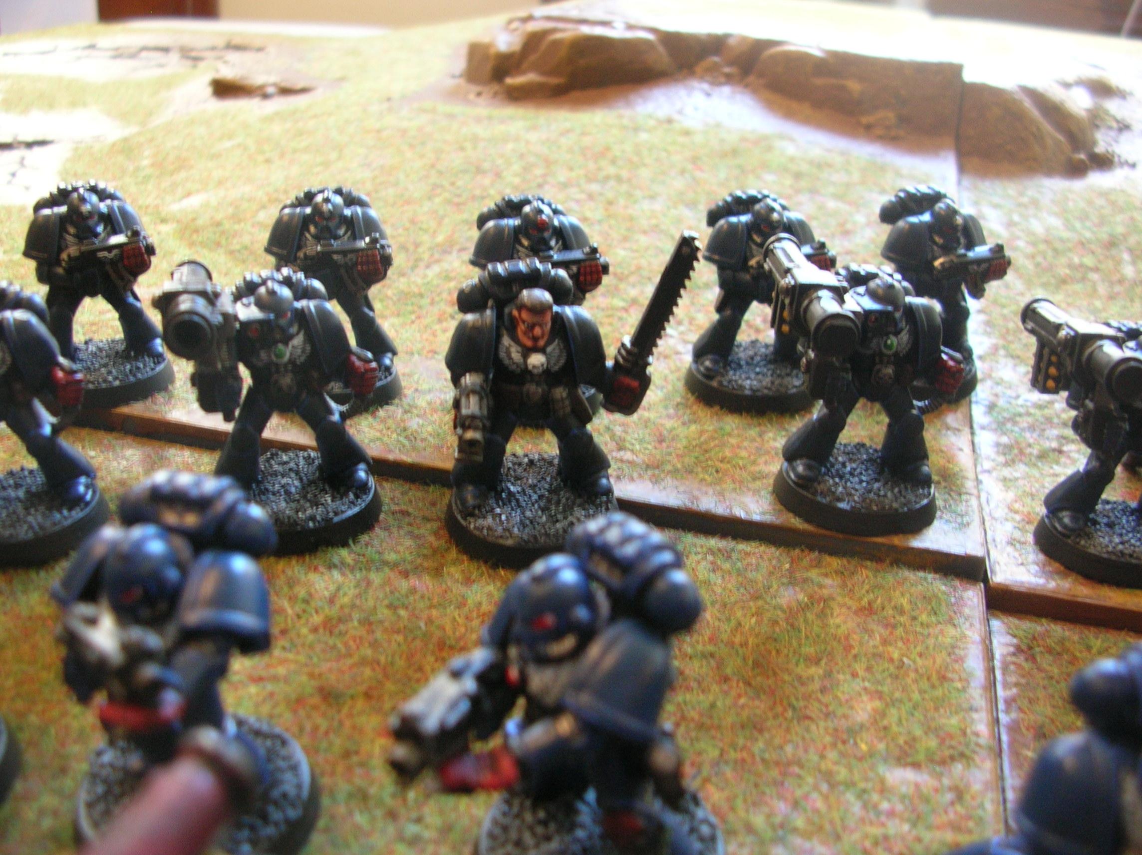 Crimson Fists, Space Marines, Whole Army