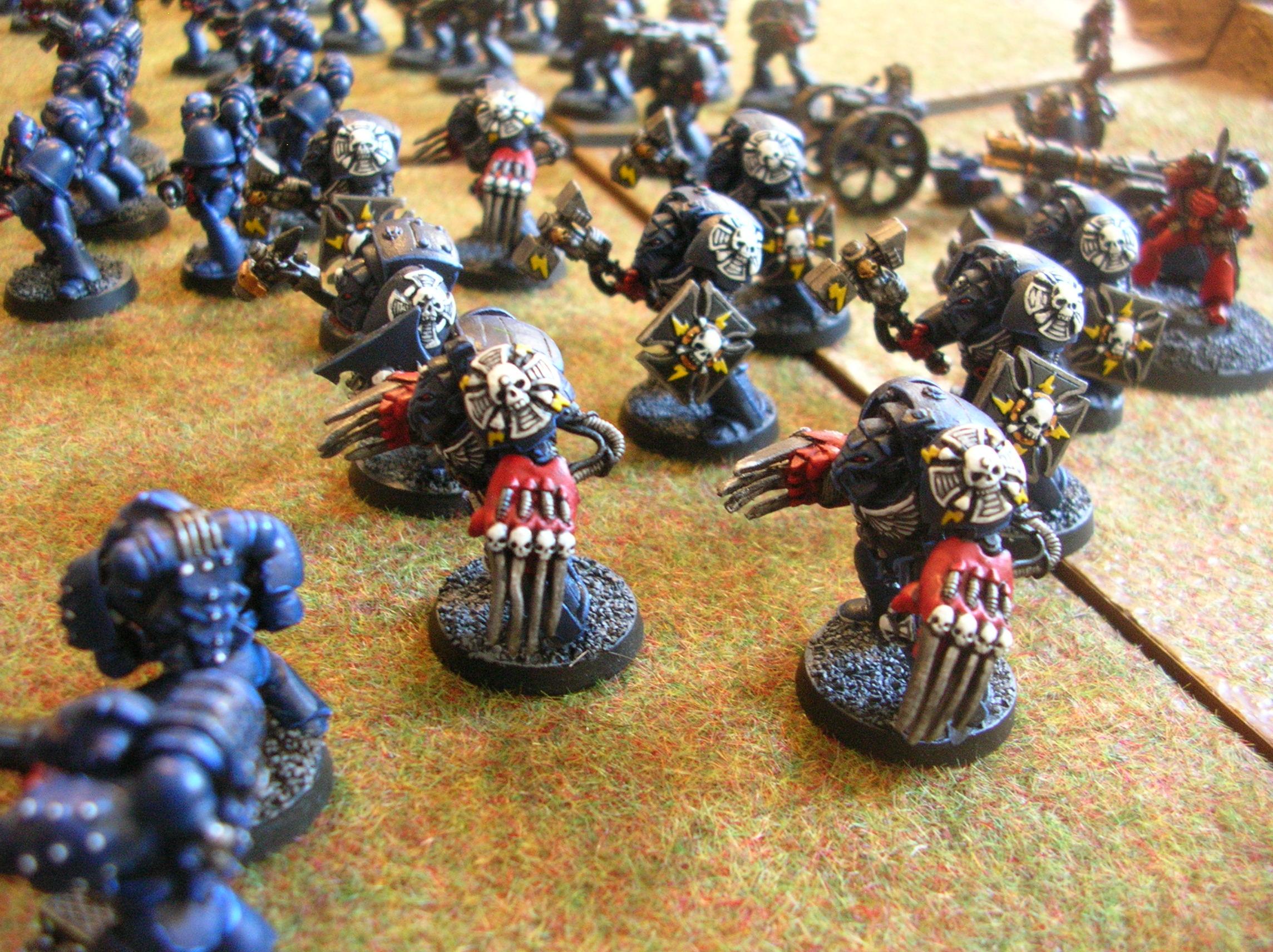 Crimson Fists, Space Marines, Whole Army