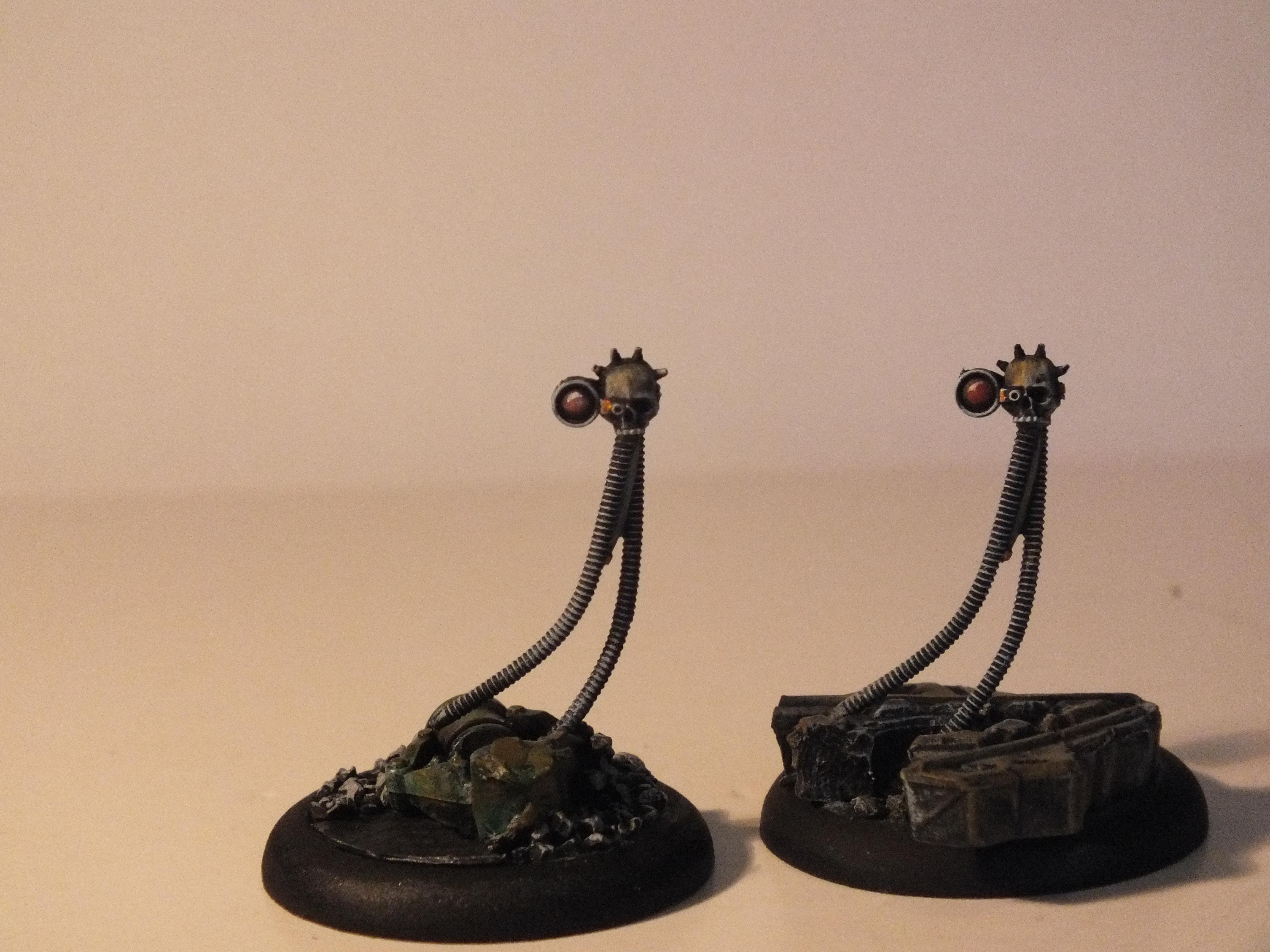 Gk, Grey Knights, Servo-skulls