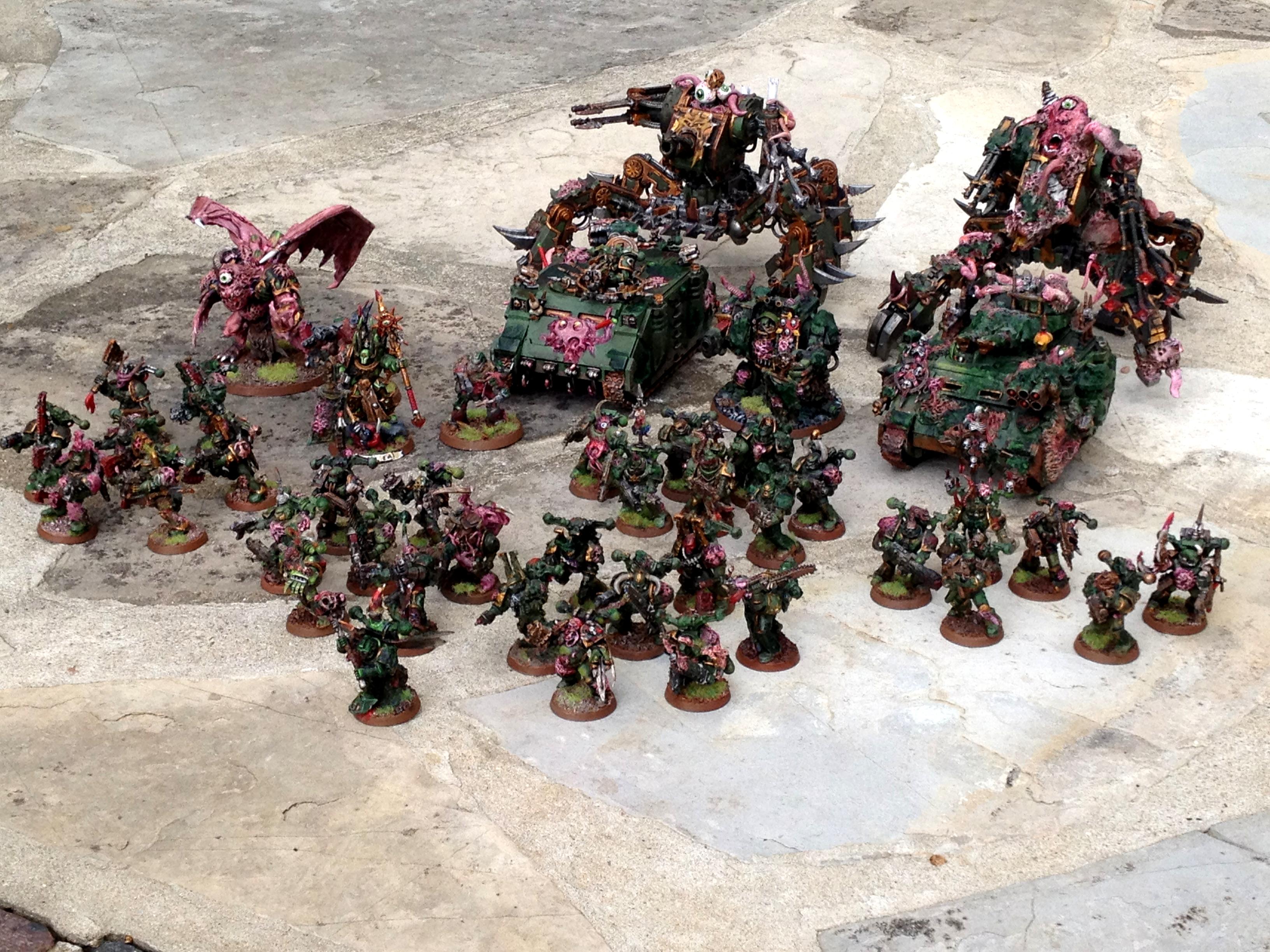 Chaos, Daemon Prince, Defiler, Nurgle, Plague, Space Marines