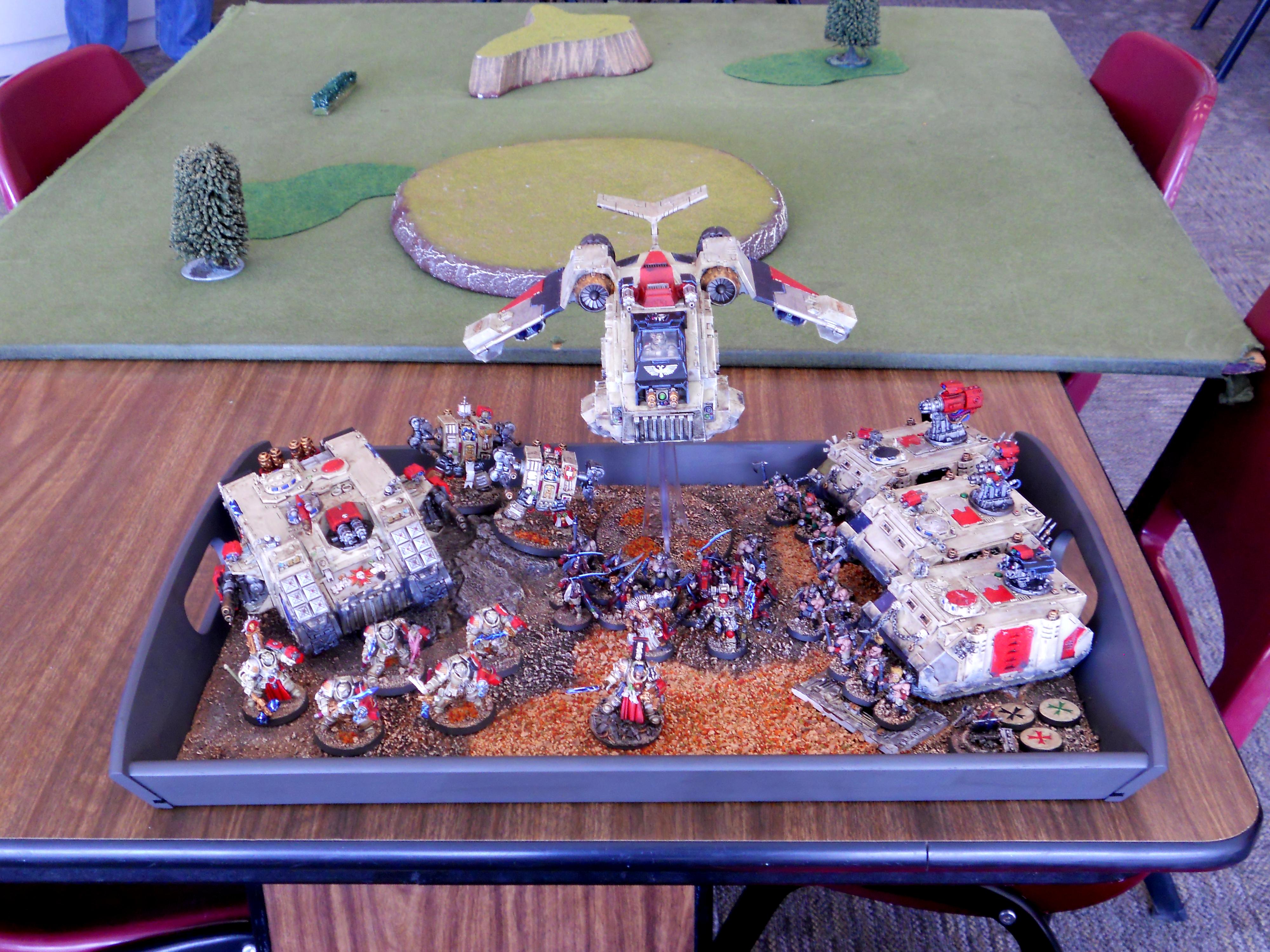 2k Army, Display Board, Grey Knight Army, Grey Knights