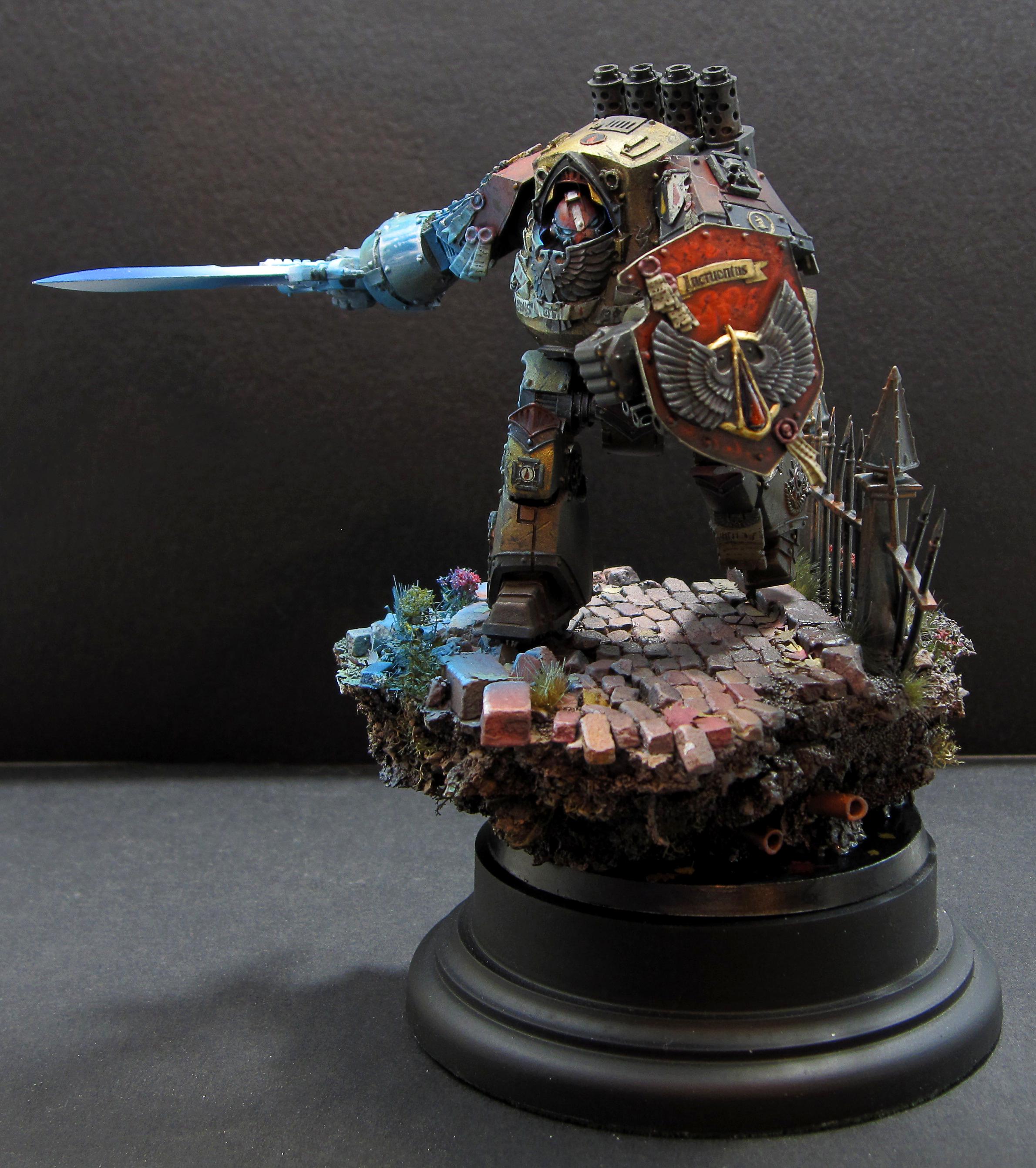 Base, Blood Angels, Contemptor, Dreadnaought, Terrain