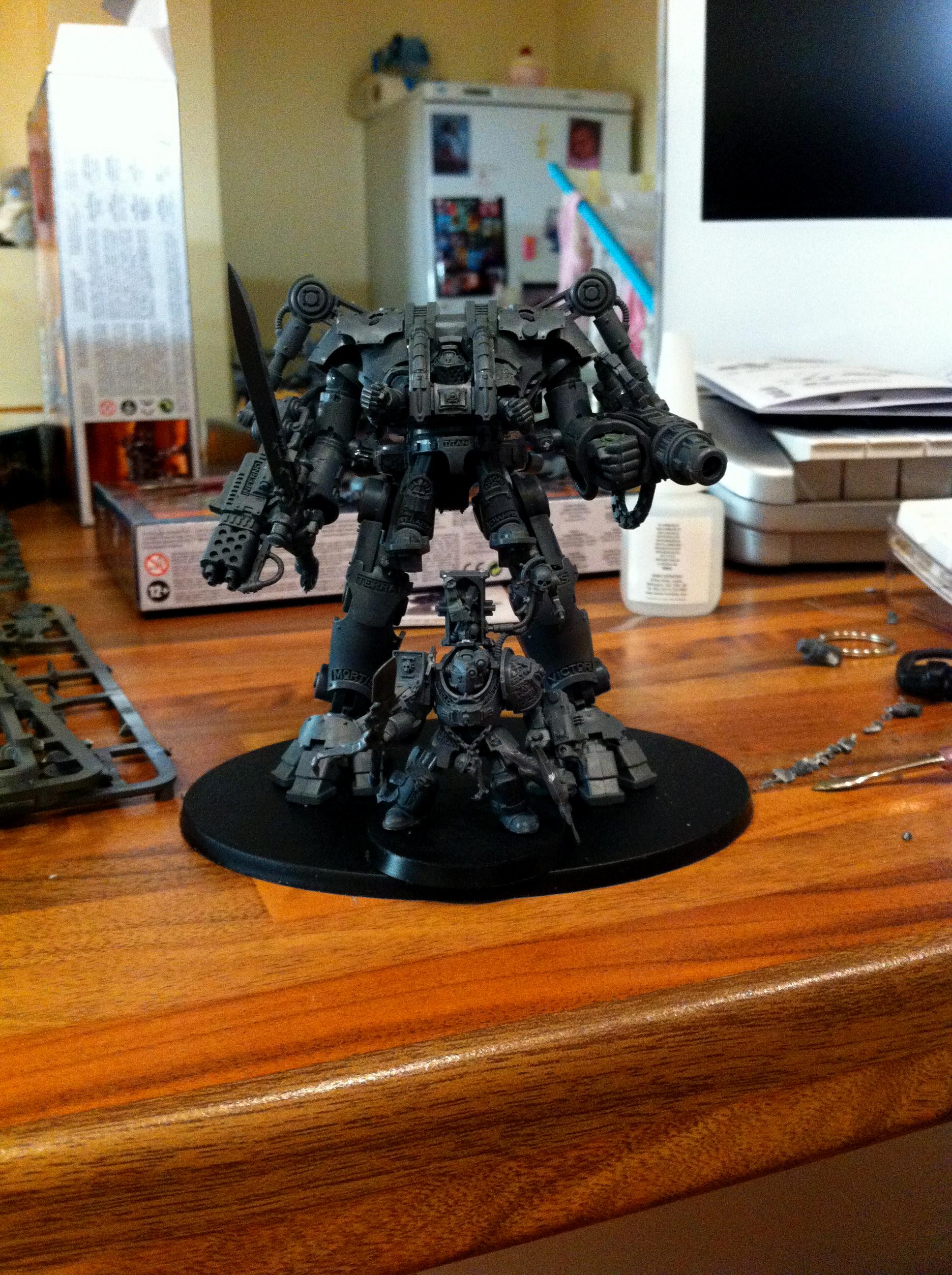 Conversion, Custom, Dreadnought, Grey, Justicar, Knights, Terminator Armor, Thawn