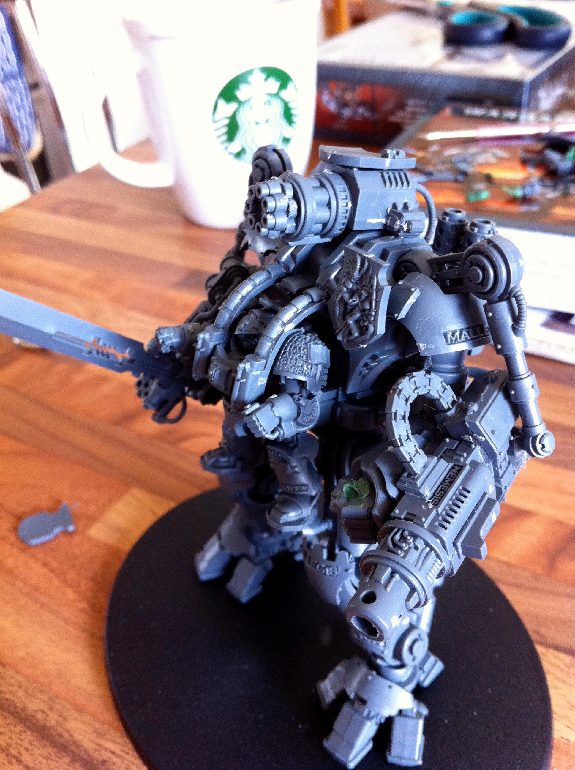Conversion, Custom, Dreadnought, Grey, Justicar, Knights, Terminator Armor, Thawn