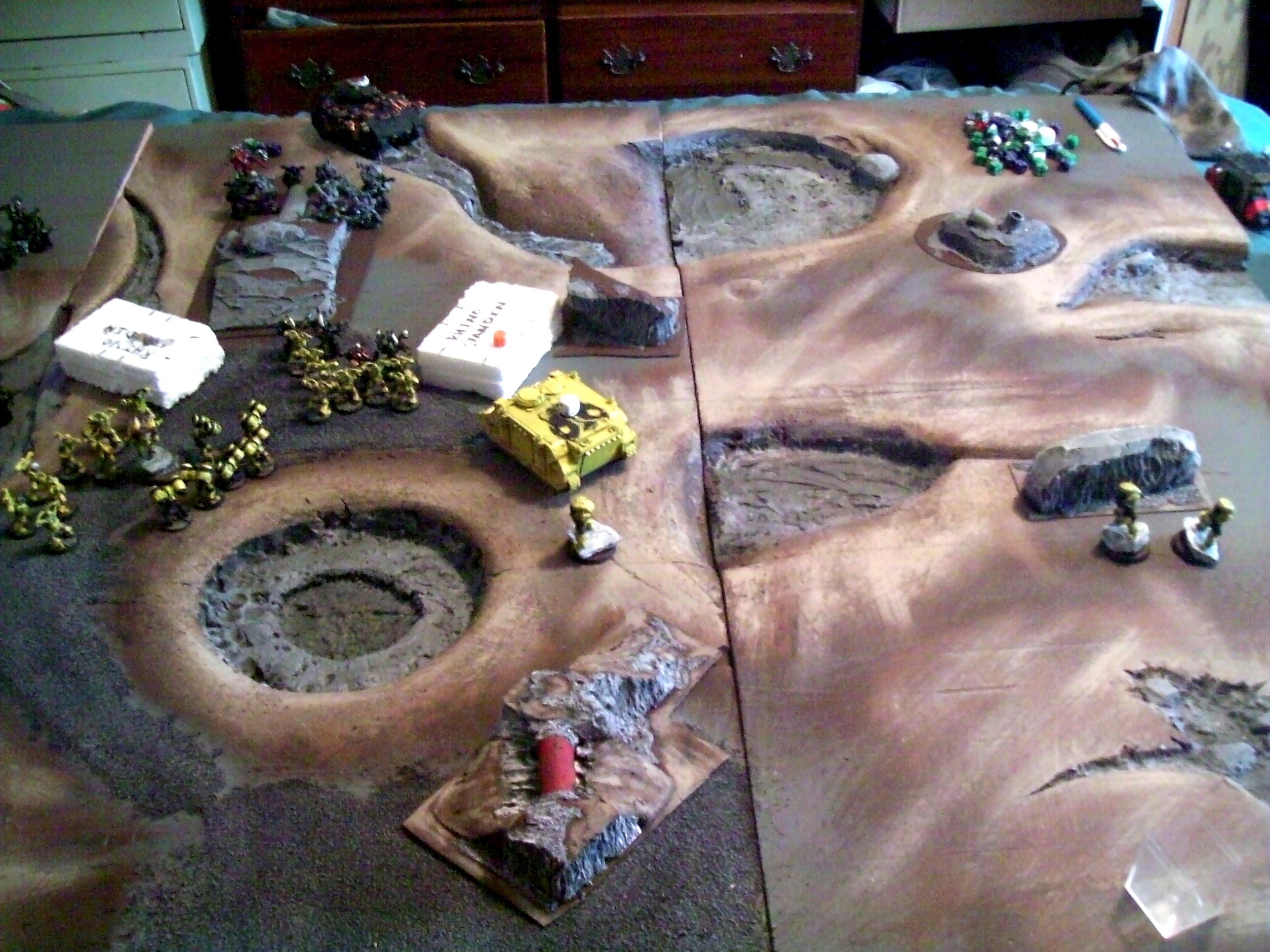 Battle, Report, Plague marines vs Bile 2k Turn 2
