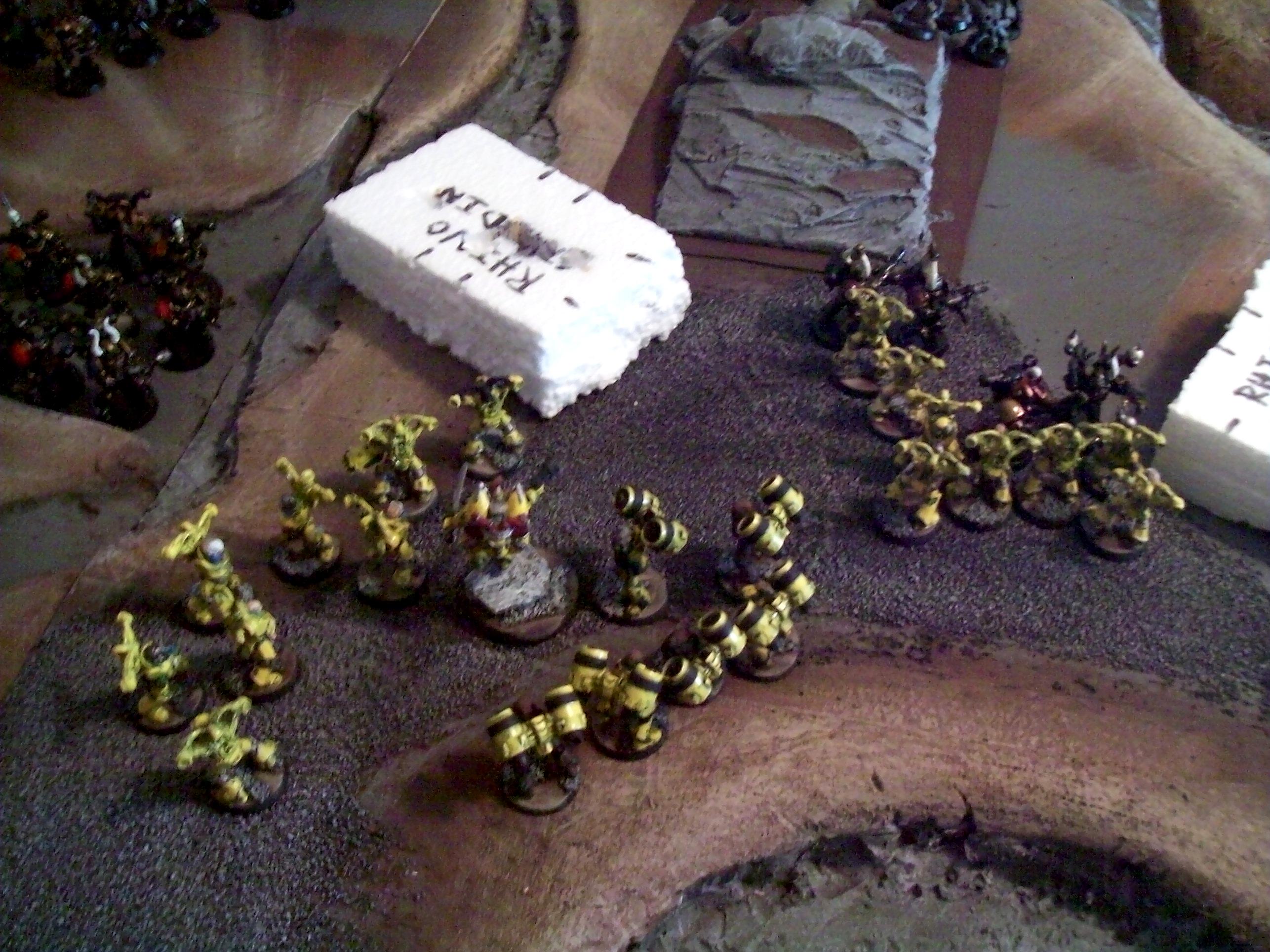 Battle, Report, Plague marines vs Bile 2k Turn 2b