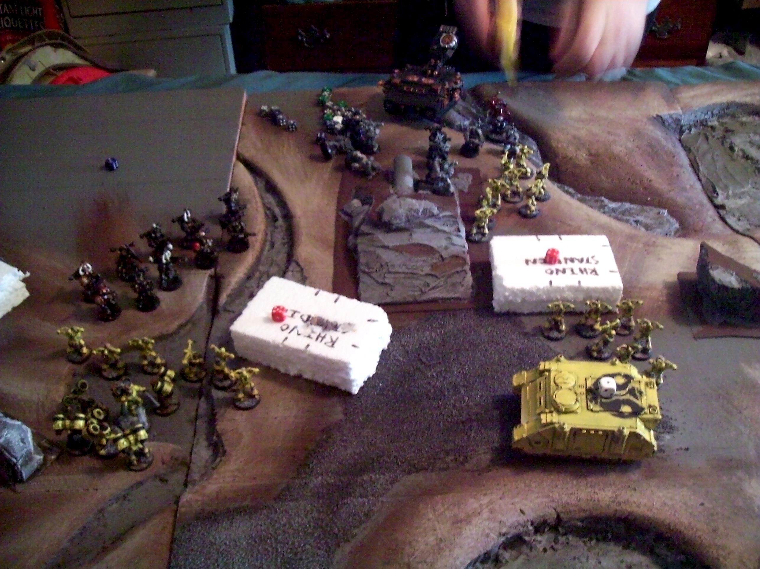 Battle, Report, Plague marines vs Bile 2k Turn 3b