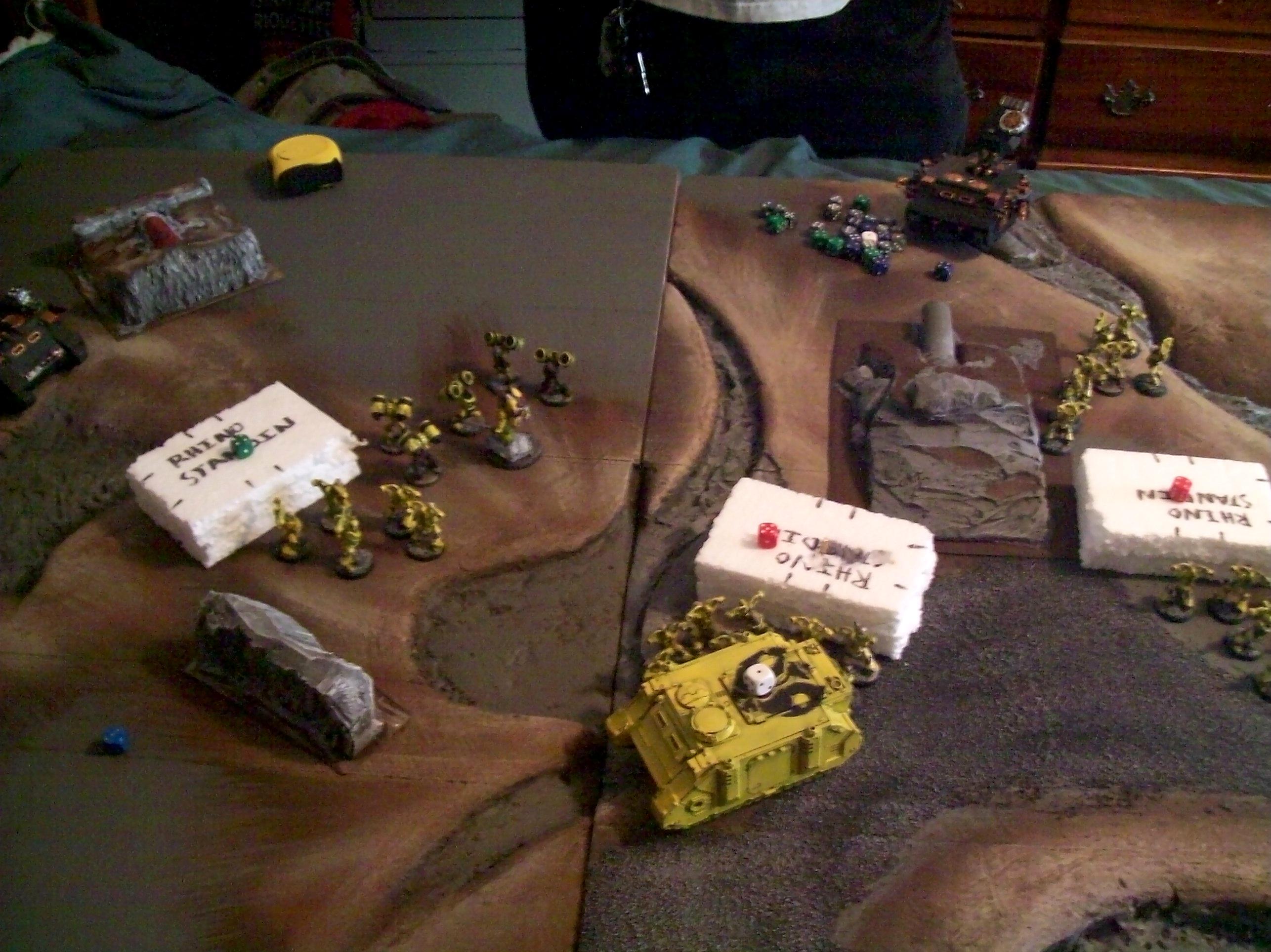 Battle, Report, Plague marines vs Bile 2k Turn 4