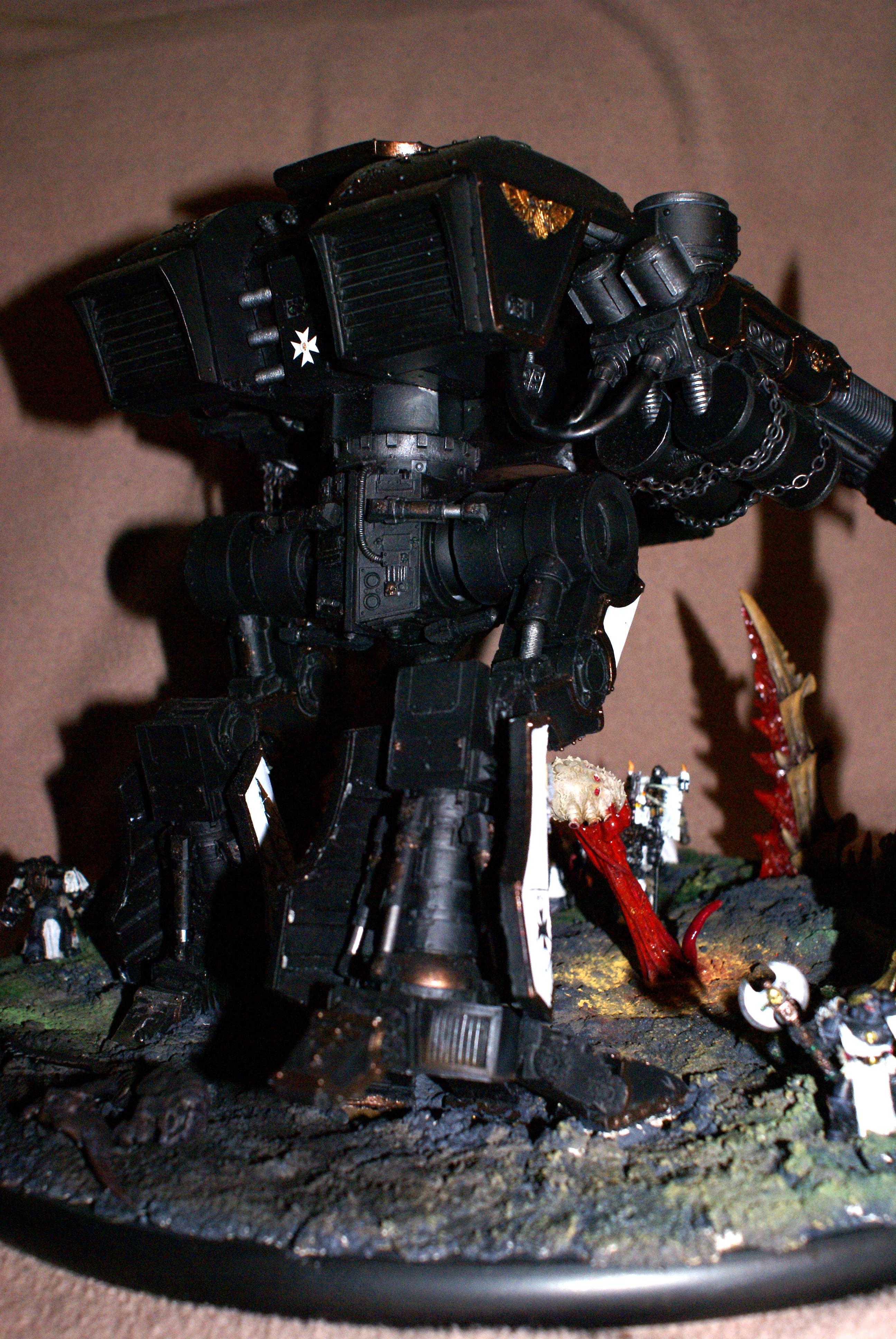 Titan Warhound 40k, Flamer details