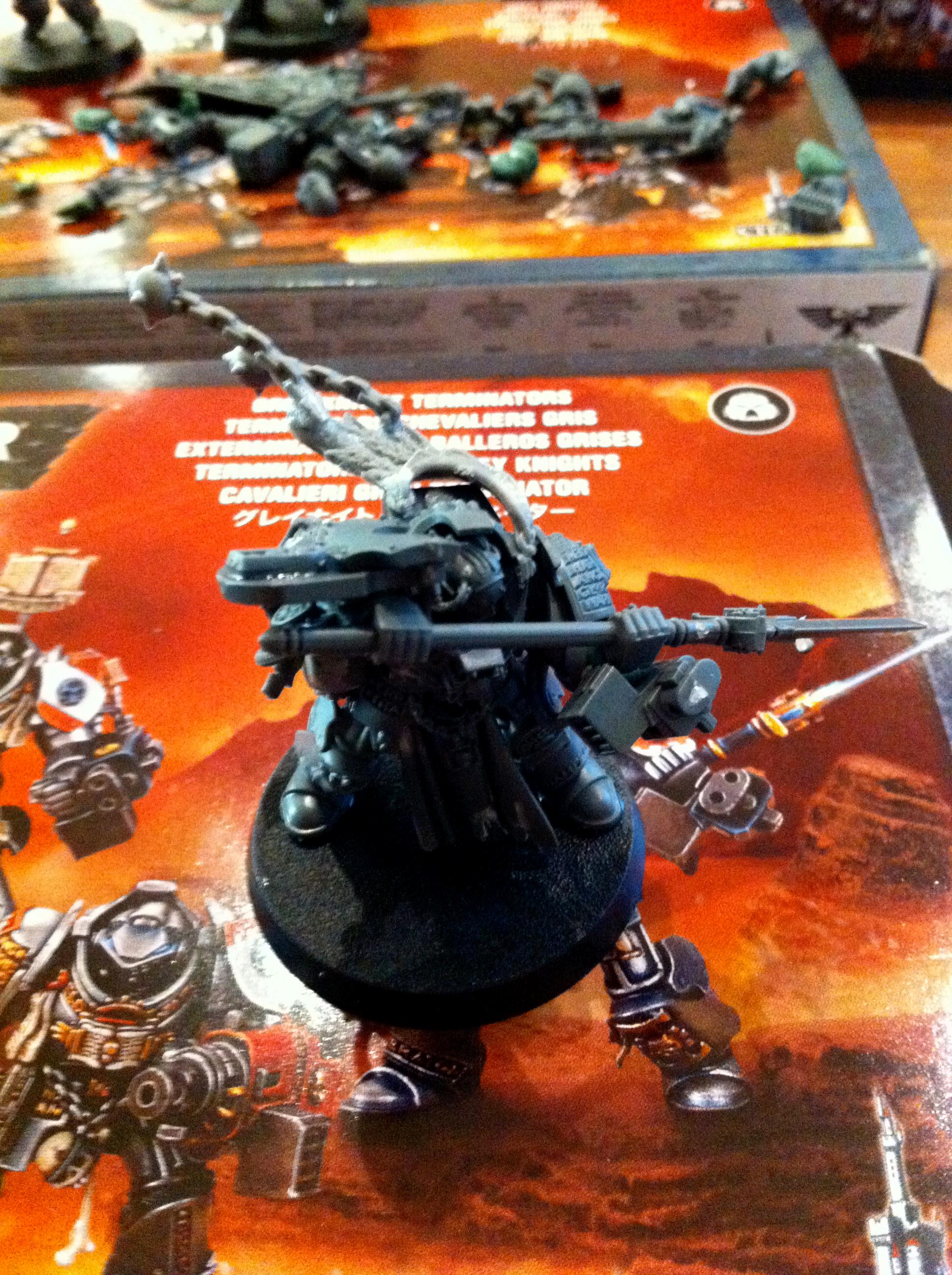 Conversion, Custom, Dreadnought, Grey, Justicar, Knights, Terminator Armor, Thawn