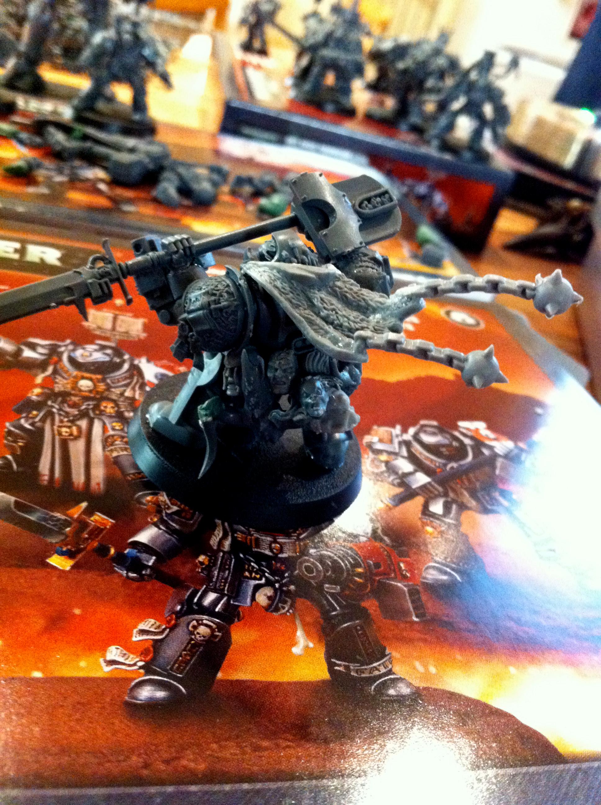 Conversion, Custom, Dreadnought, Grey, Justicar, Knights, Terminator Armor, Thawn