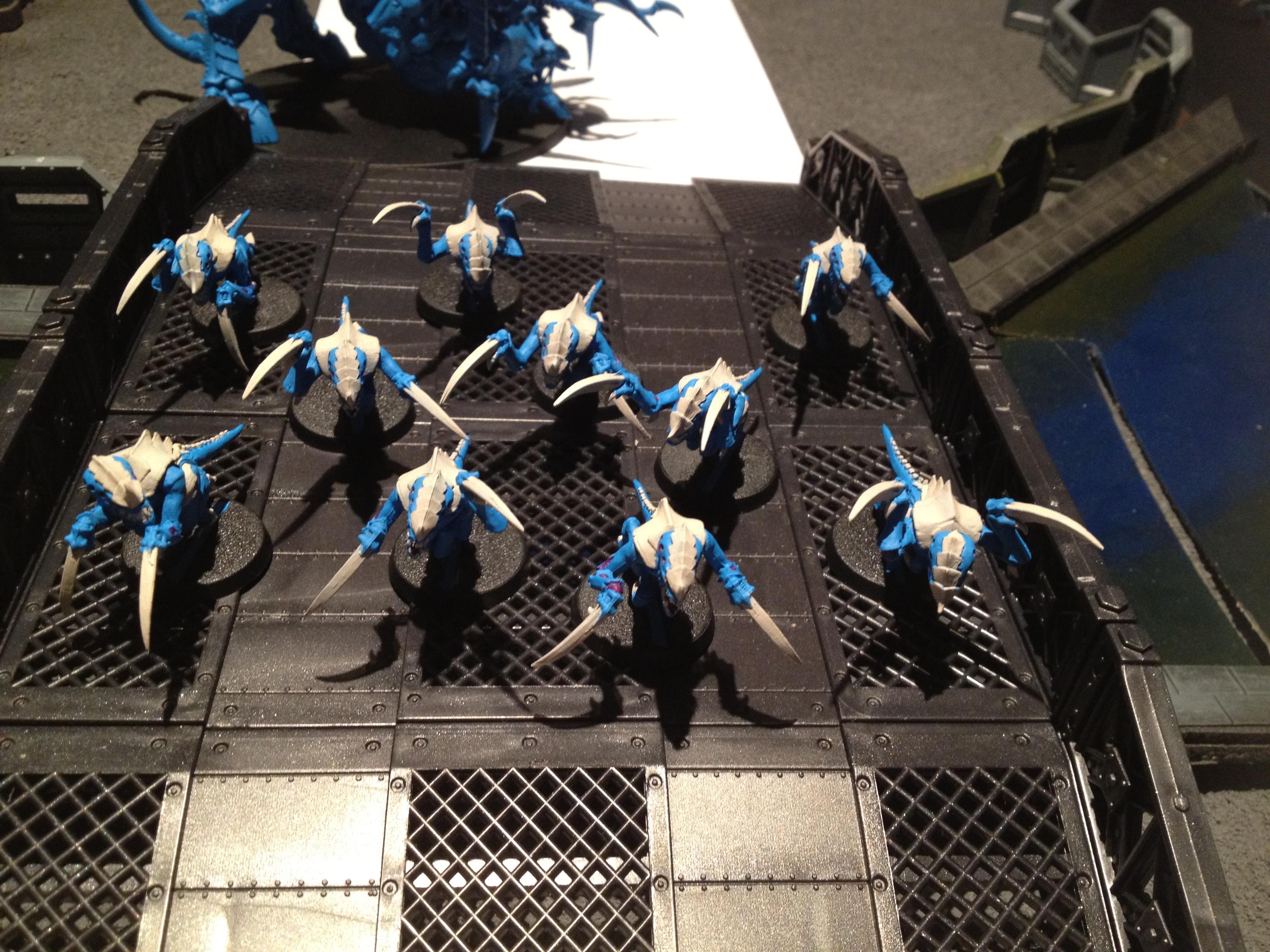 Dipped, Tyranids, Warhammer 40,000, Work In Progress