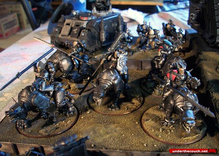 Iron Wolves, Space Marines, Space Wolves, Thunderwolves
