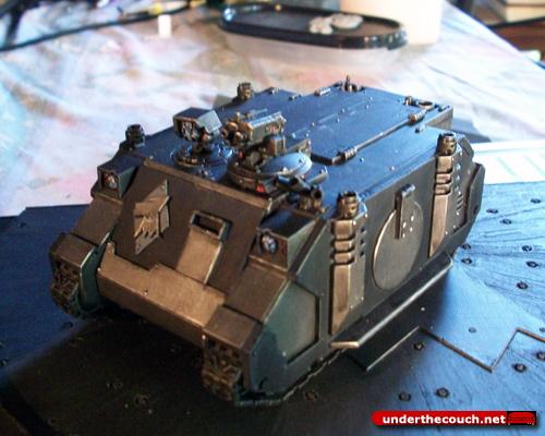 Iron Wolves, Rhino, Space Marines, Space Wolves