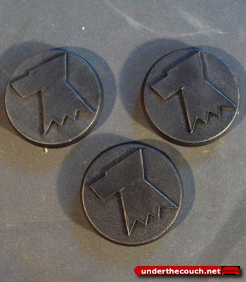 Objective Marker, Iron Wolves Objective Markers