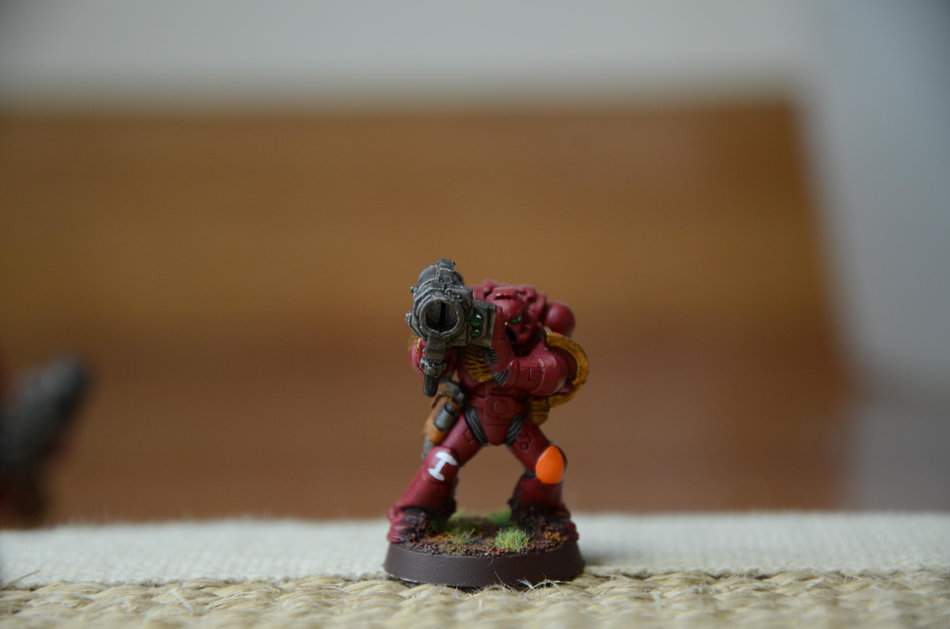 Missile Launcher, Space Marines, Tactical Squad