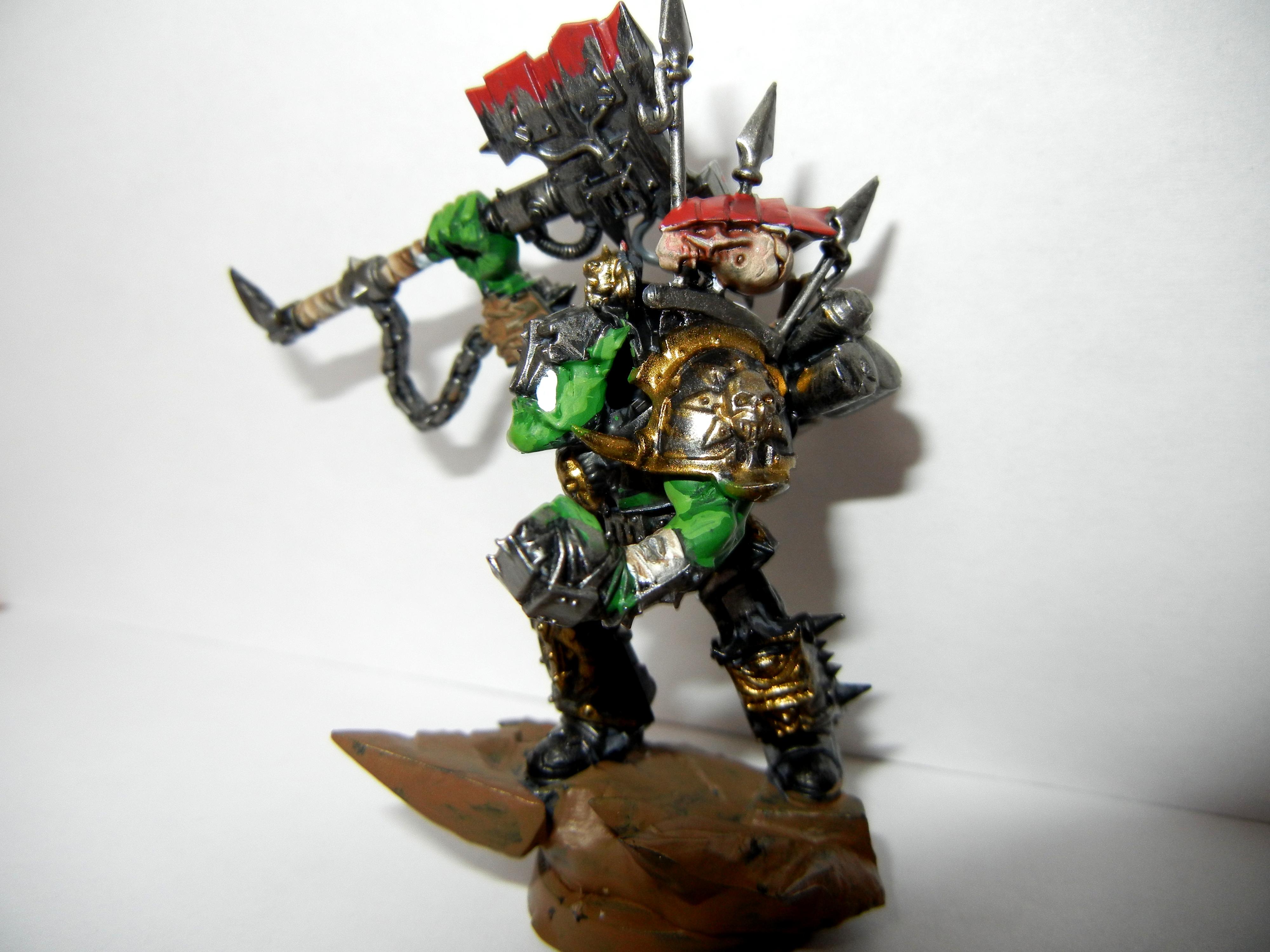 Armored, Chaos, Mega, Orks, Warboss
