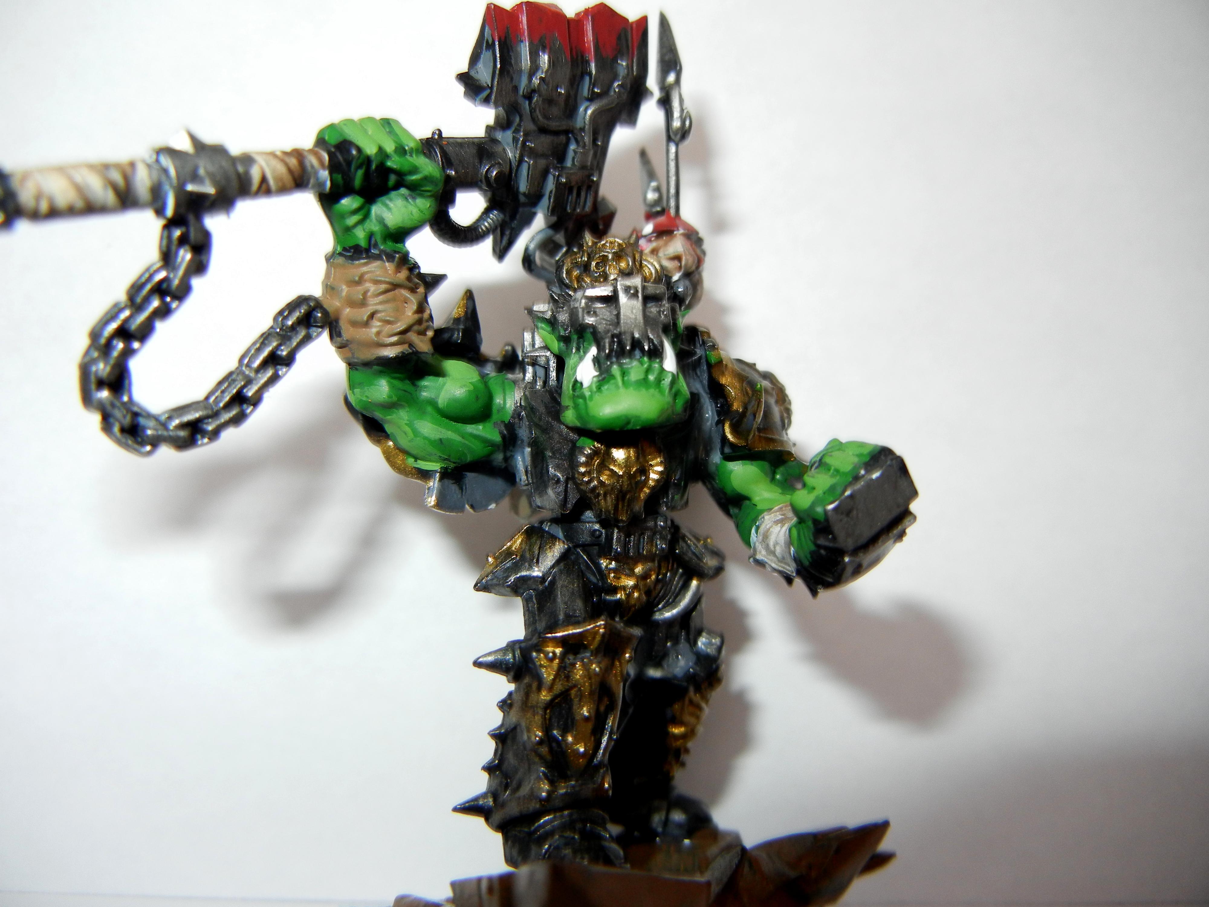 Armored, Chaos, Mega, Orks, Warboss