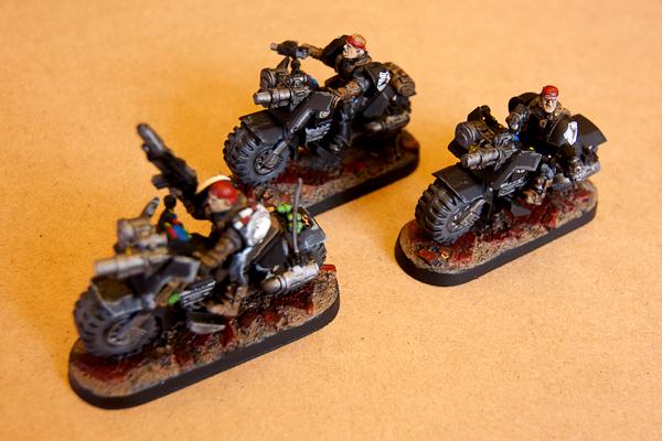 Adepticon, Raven Guard, Scout Bikes, True Scale