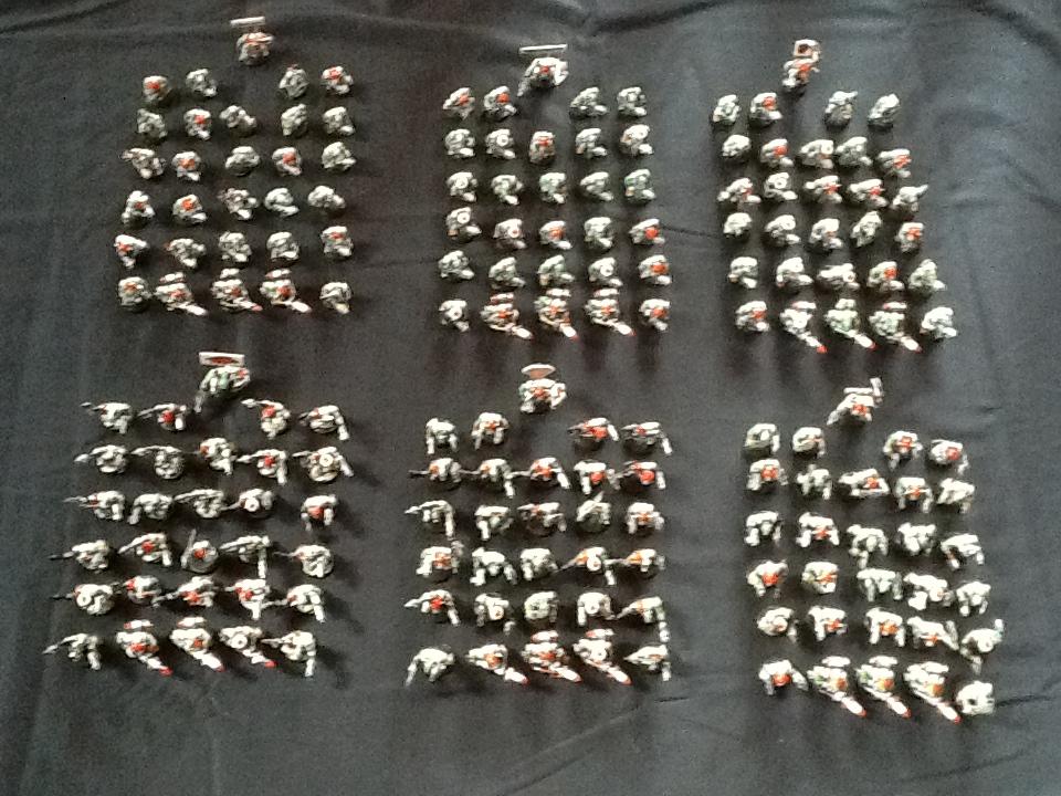 All 180 of the Tide - 1500 points without HQ