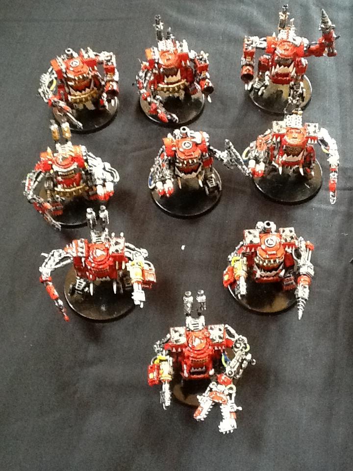 9 kans. 3 each. all stock