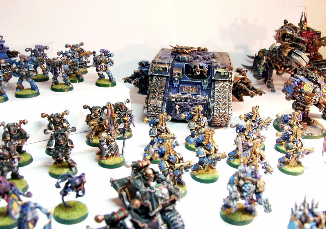 Chaos Land Raider, Chaos Space Marines, Defiler, Possessed, Thousand Sons Chosen