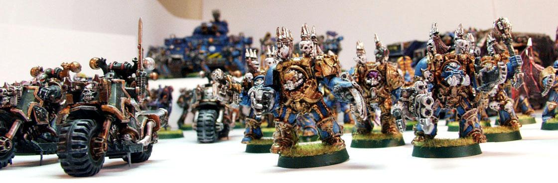 Chaos Land Raider, Chaos Space Marines, Defiler, Possessed, Thousand Sons Chosen