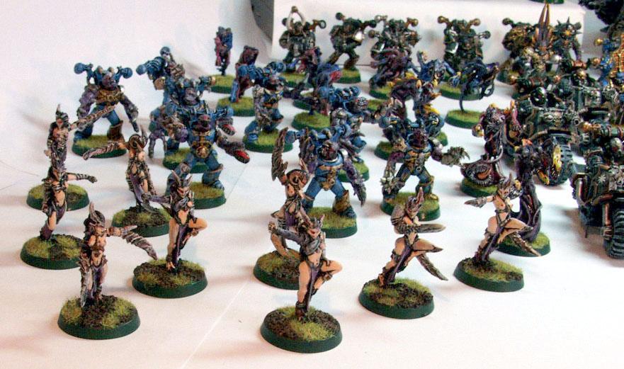 Chaos Land Raider, Chaos Space Marines, Defiler, Possessed, Thousand Sons Chosen