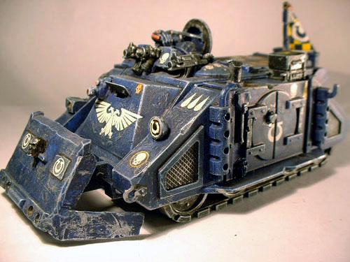 Apothecary, Chaplain, Rhino, Ultramaines