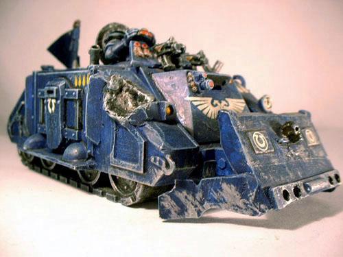 Apothecary, Chaplain, Rhino, Ultramaines