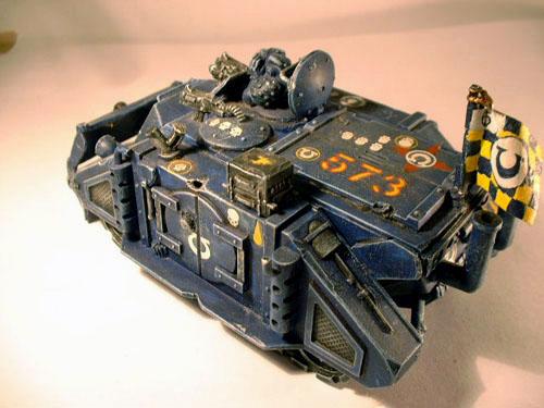 Apothecary, Chaplain, Rhino, Ultramaines